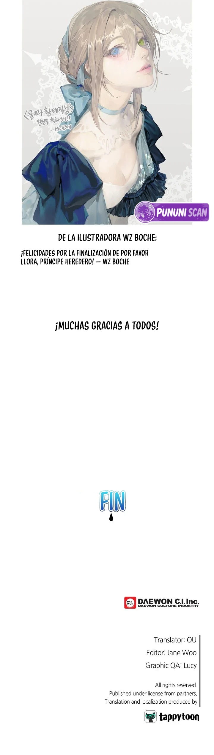 Por favor llora, Príncipe heredero Capitulo 89.5 página 4