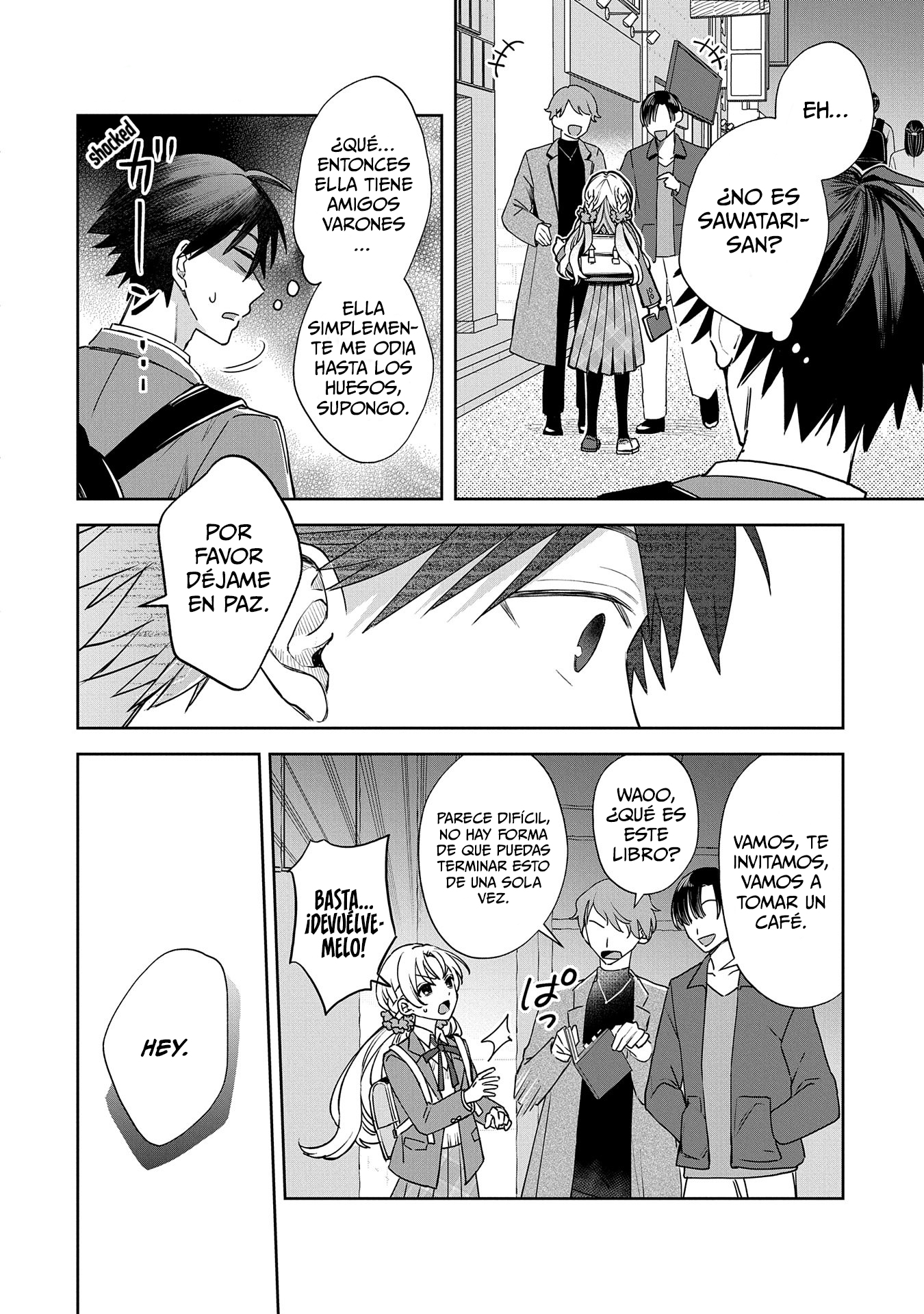 Inaho-kun se supone que es una novia falsa. Capitulo 1 página 12