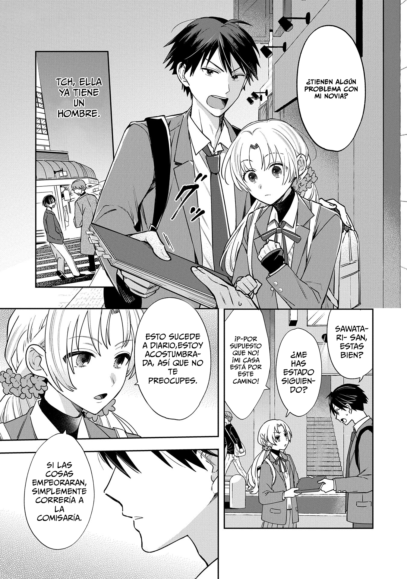 Inaho-kun se supone que es una novia falsa. Capitulo 1 página 13