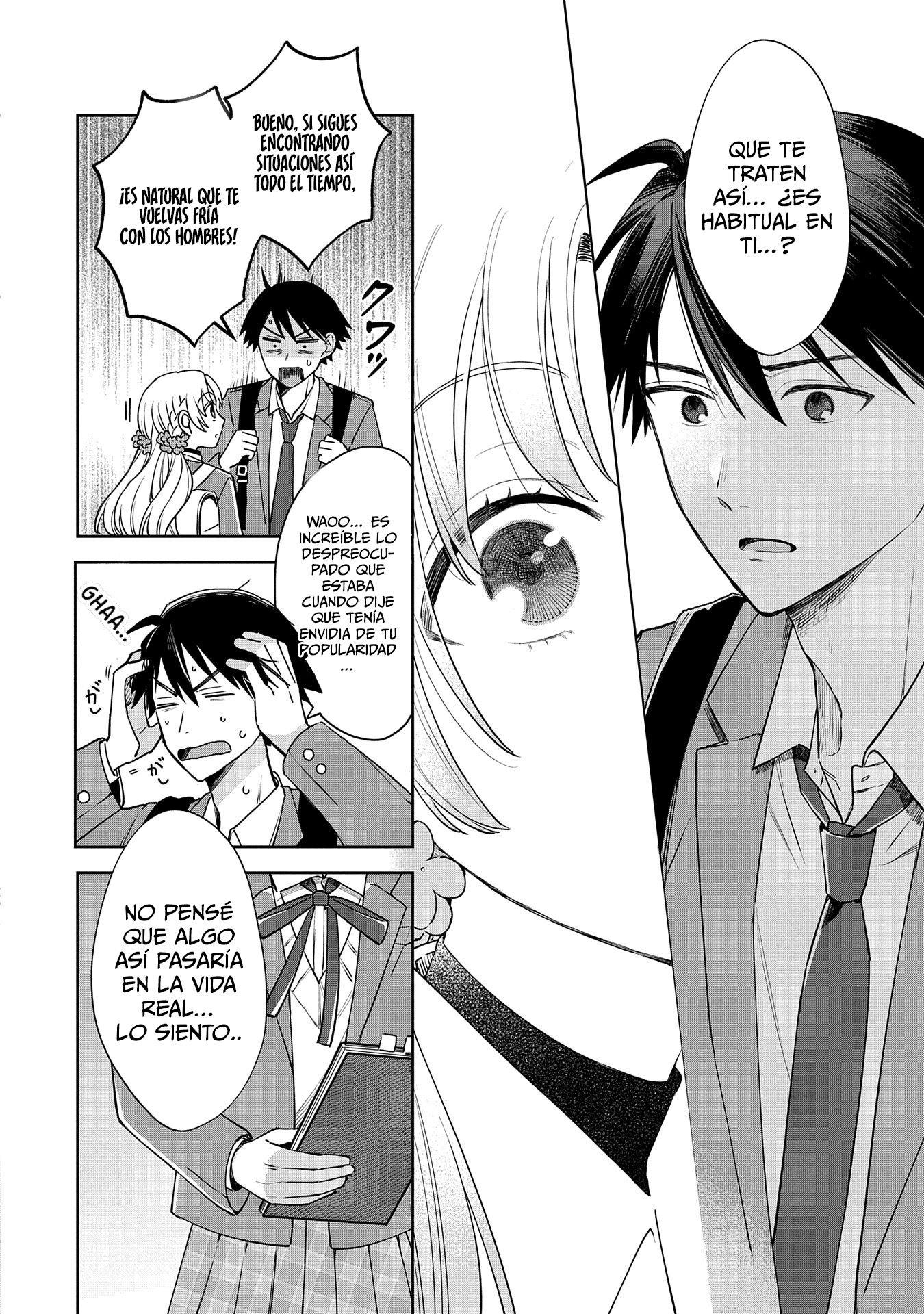 Inaho-kun se supone que es una novia falsa. Capitulo 1 página 14