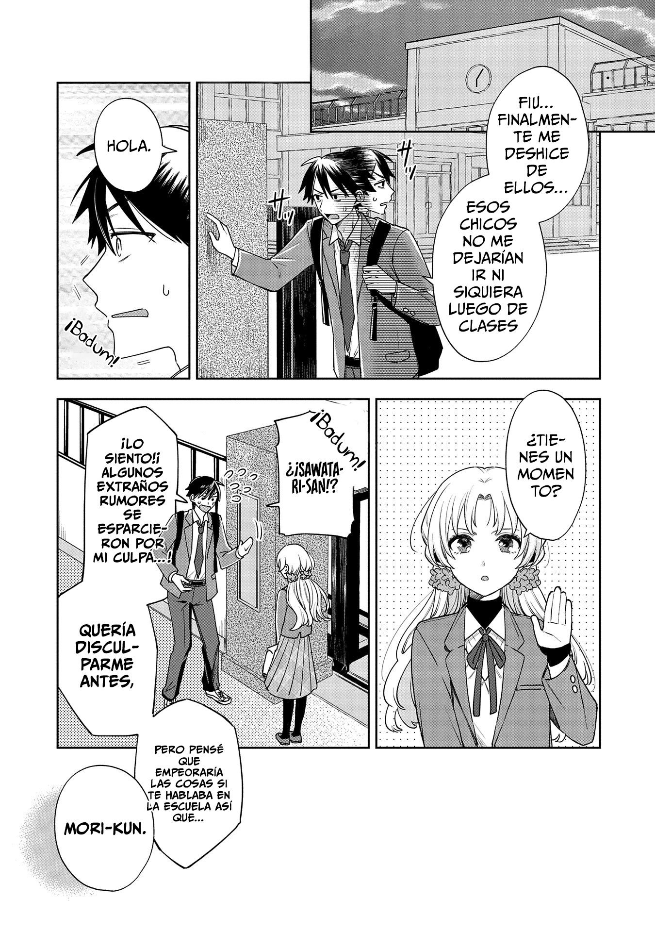 Inaho-kun se supone que es una novia falsa. Capitulo 1 página 19