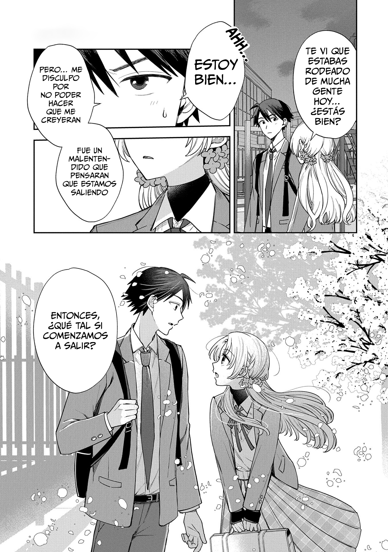 Inaho-kun se supone que es una novia falsa. Capitulo 1 página 21