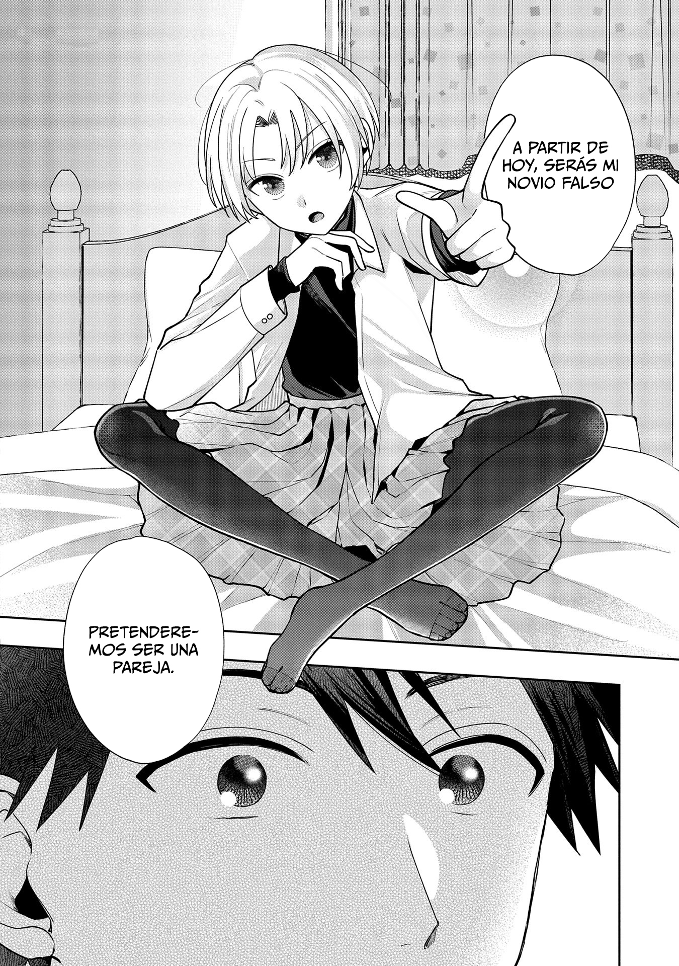 Inaho-kun se supone que es una novia falsa. Capitulo 1 página 30
