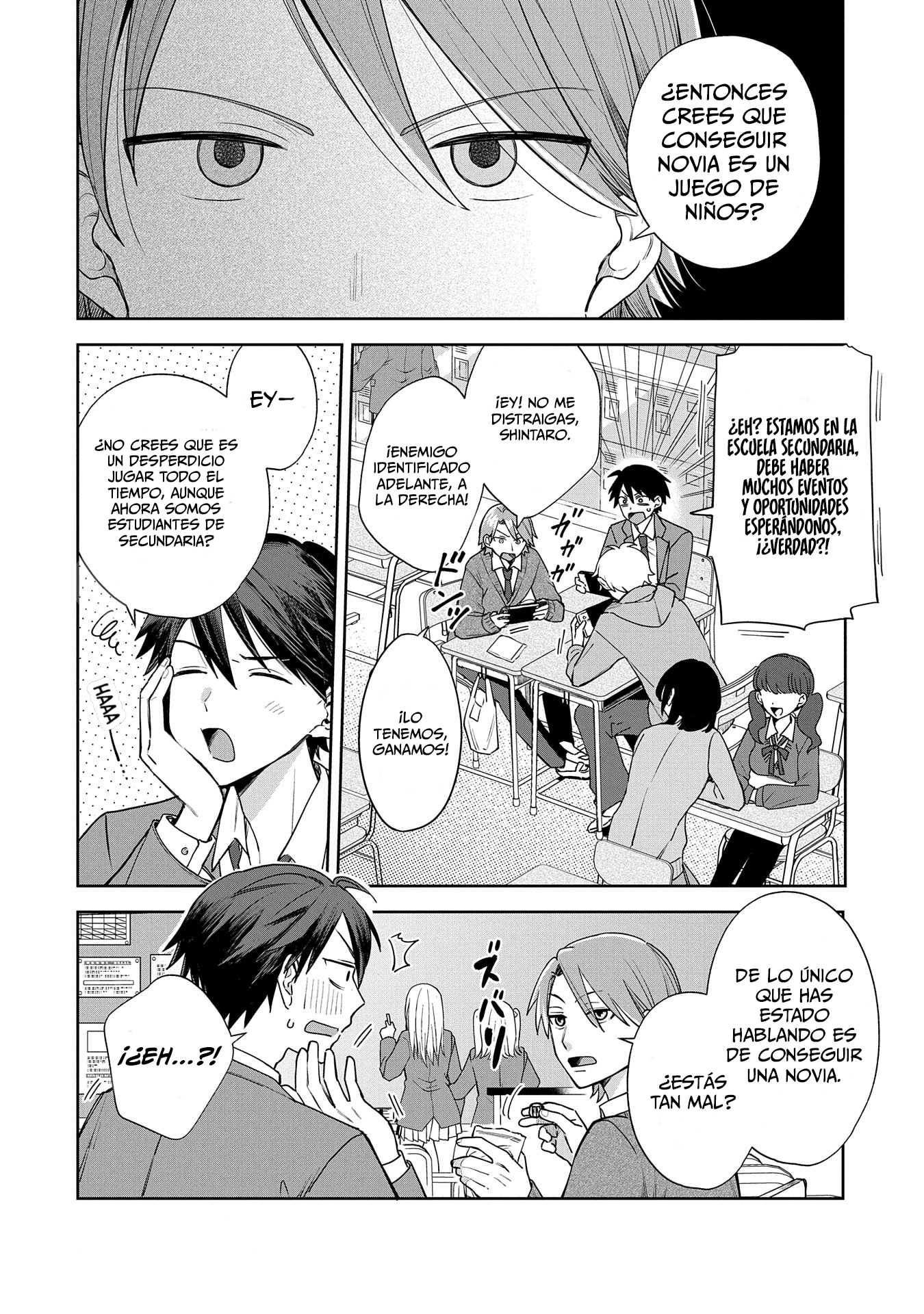 Inaho-kun se supone que es una novia falsa. Capitulo 1 página 4