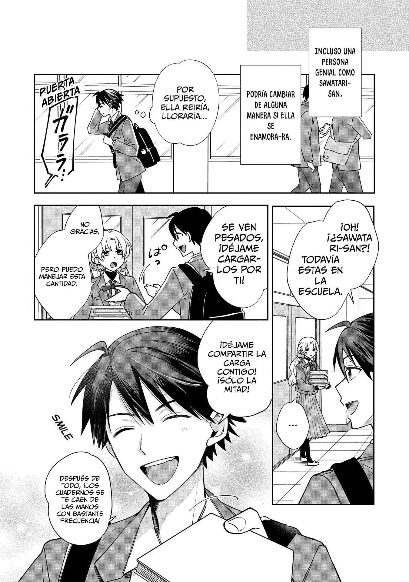 Inaho-kun se supone que es una novia falsa. Capitulo 1 página 8