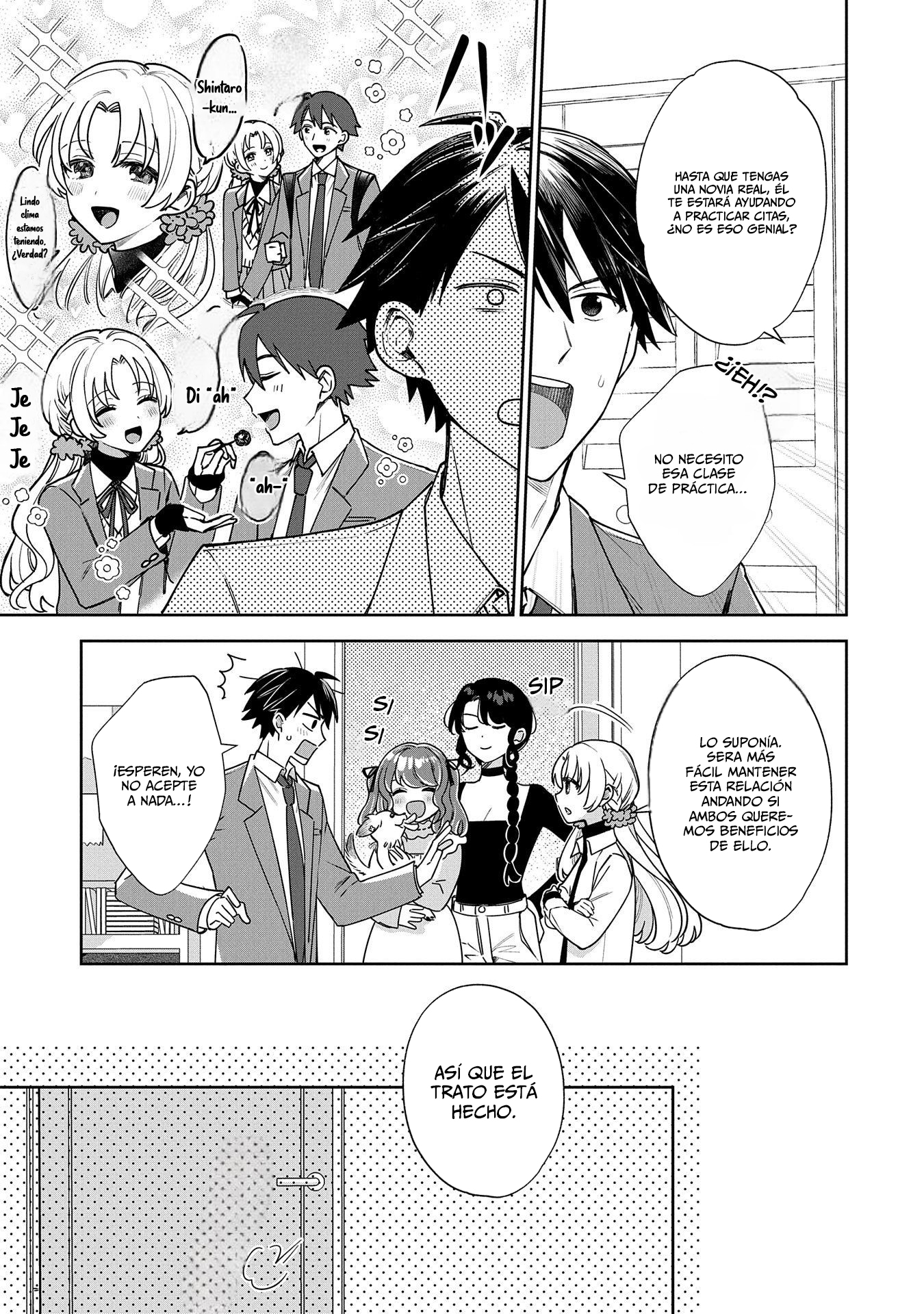 Inaho-kun se supone que es una novia falsa. Capitulo 2 página 10