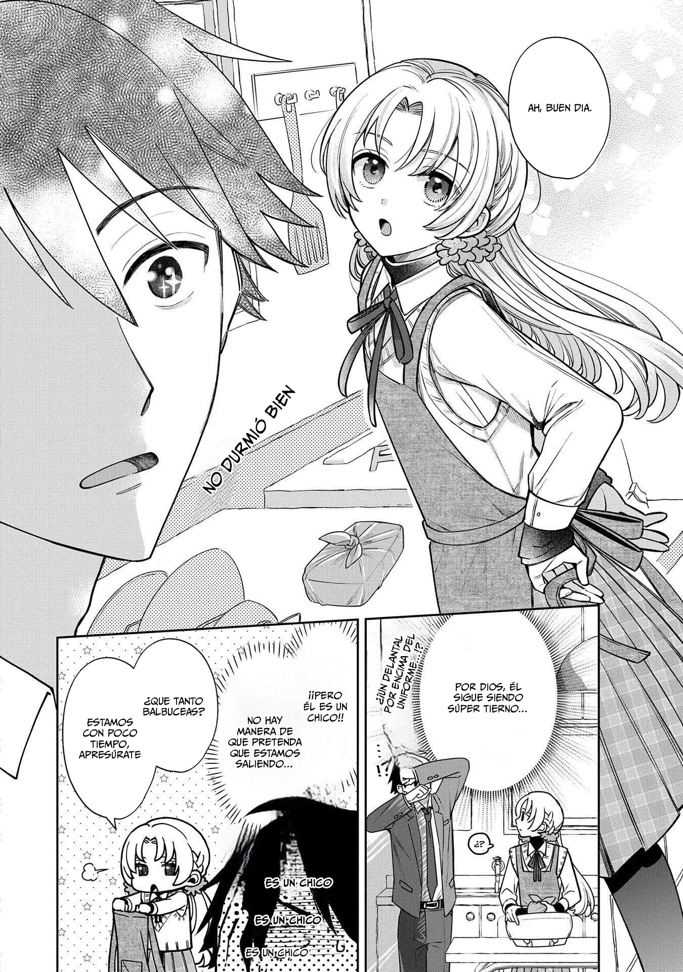 Inaho-kun se supone que es una novia falsa. Capitulo 2 página 13