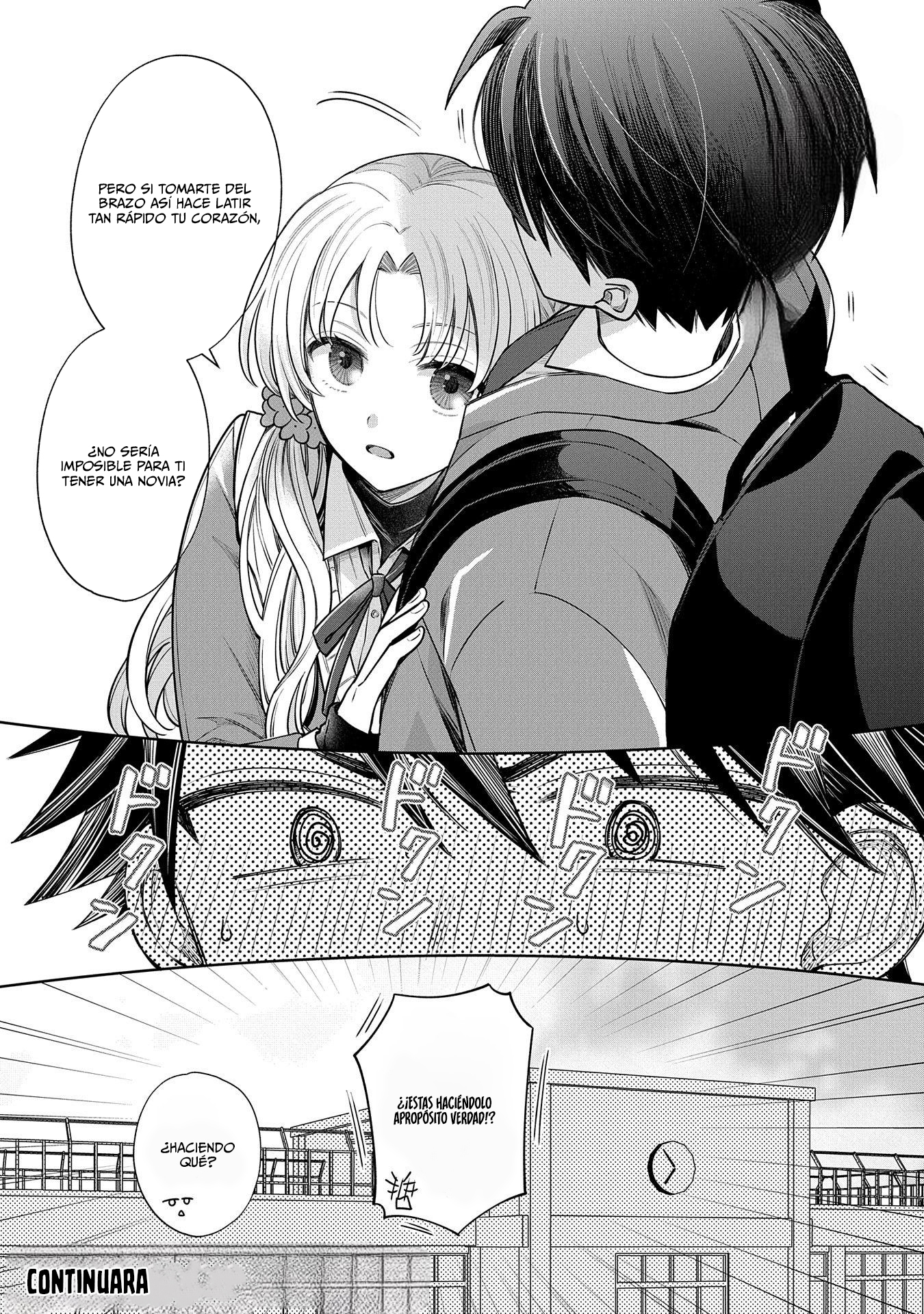 Inaho-kun se supone que es una novia falsa. Capitulo 2 página 18
