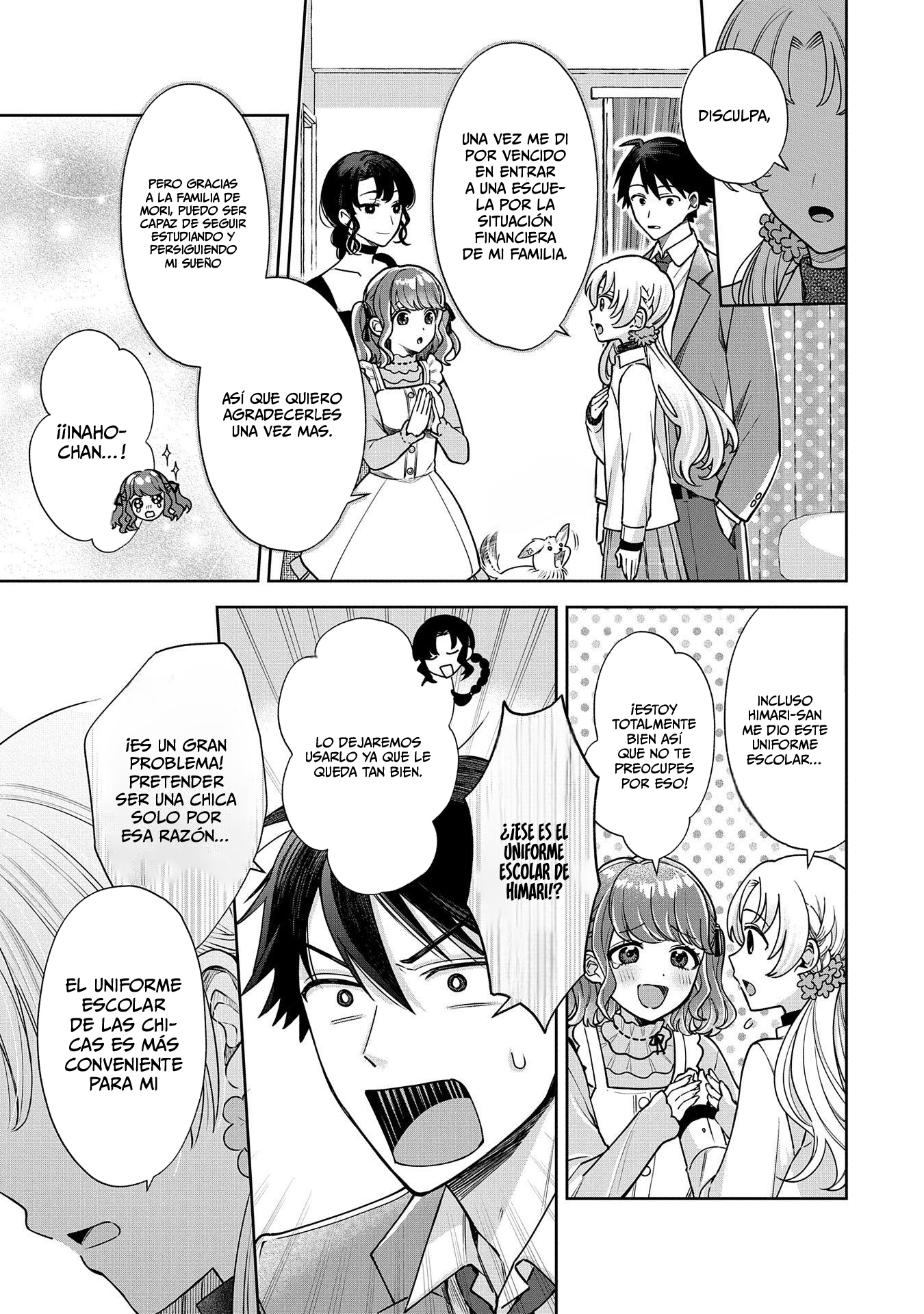 Inaho-kun se supone que es una novia falsa. Capitulo 2 página 6