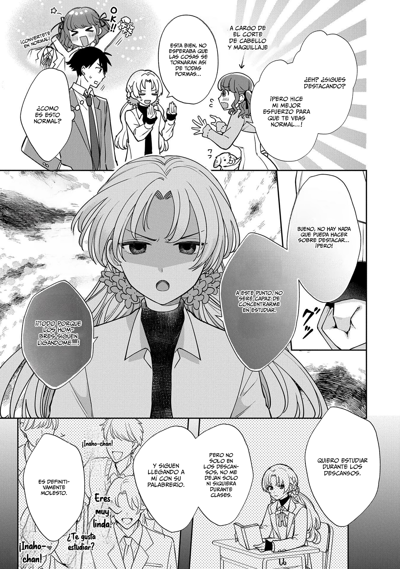 Inaho-kun se supone que es una novia falsa. Capitulo 2 página 8