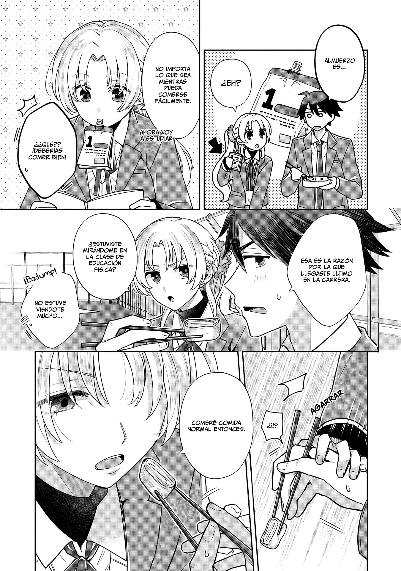 Inaho-kun se supone que es una novia falsa. Capitulo 3 página 10