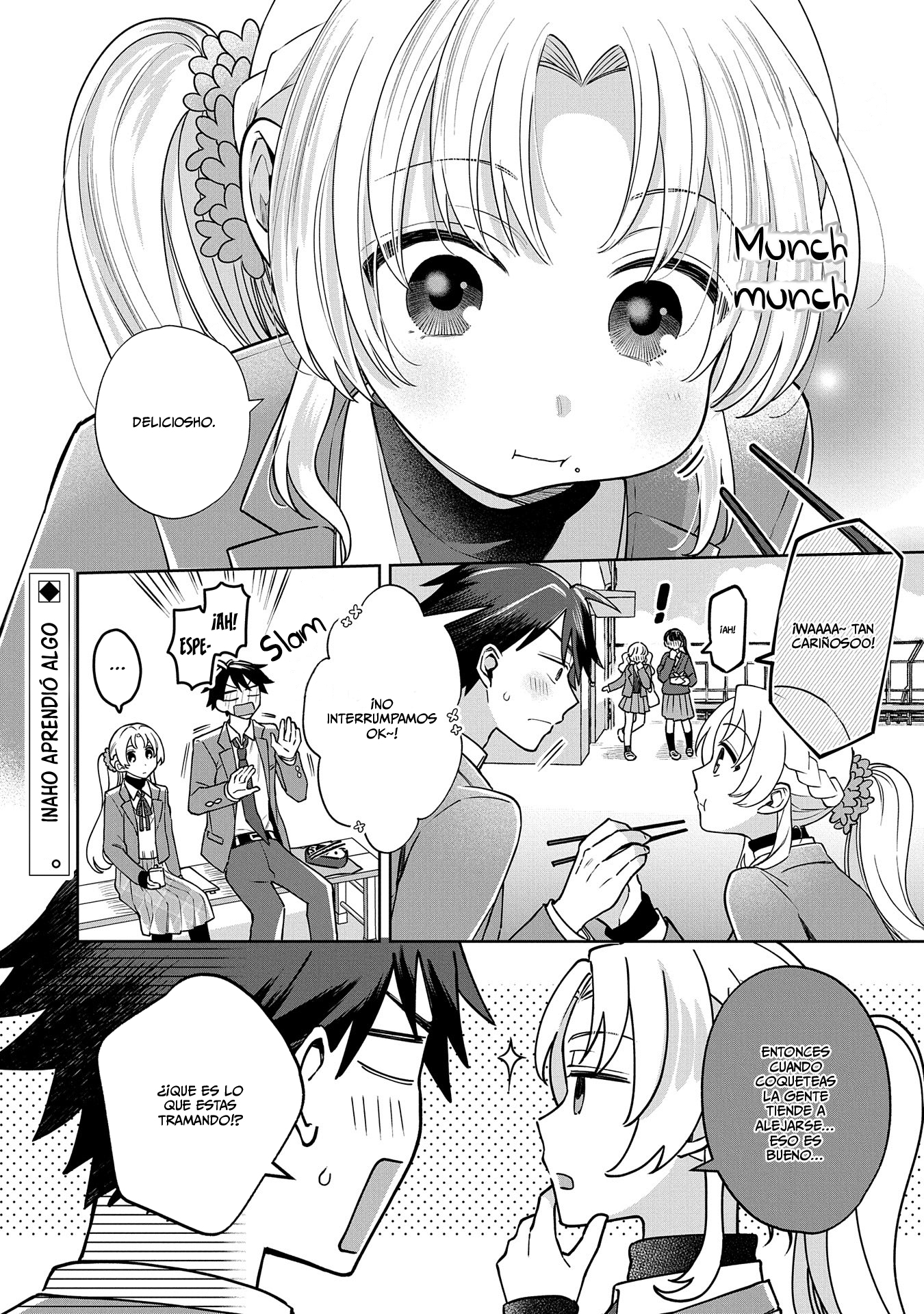 Inaho-kun se supone que es una novia falsa. Capitulo 3 página 11