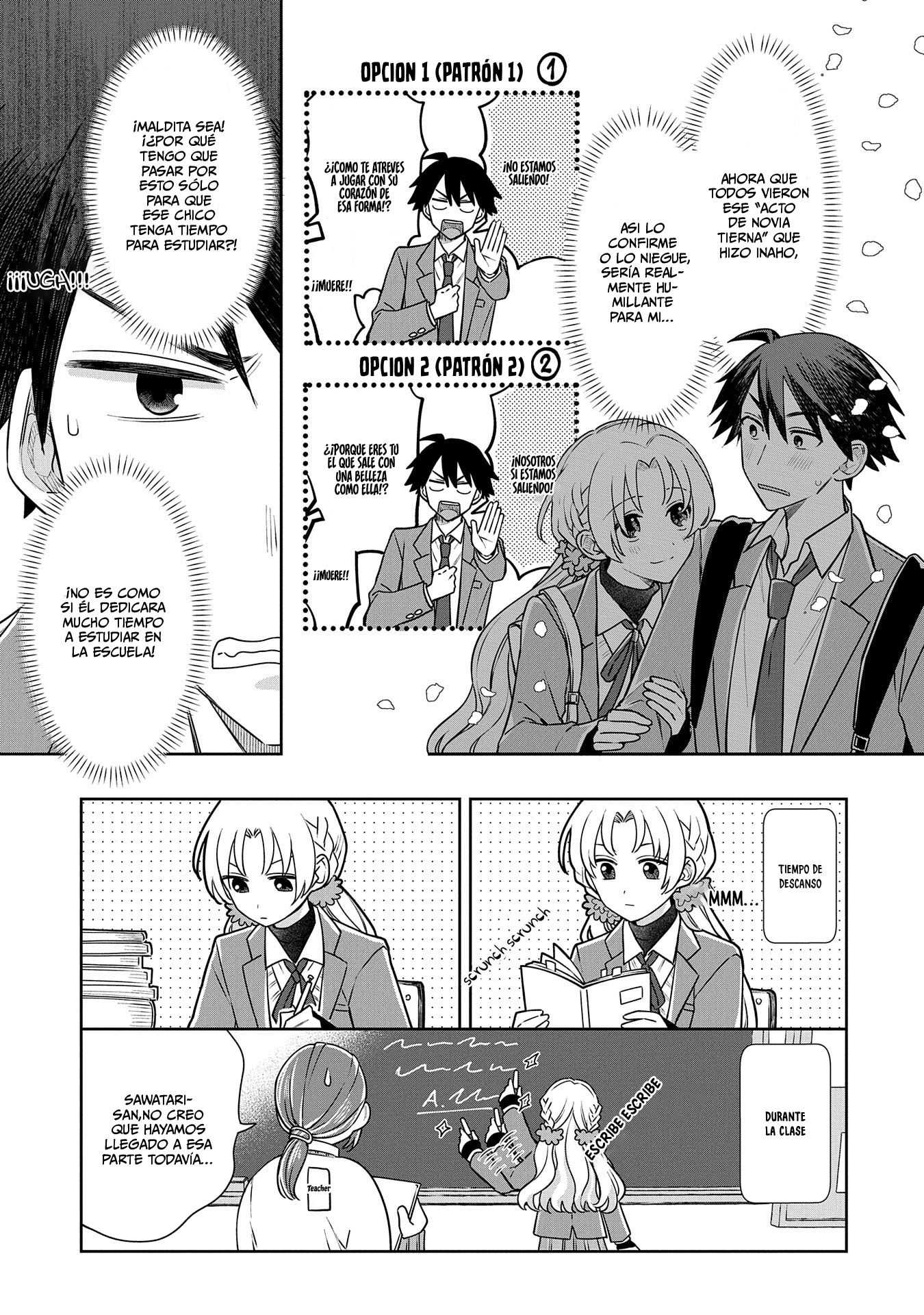 Inaho-kun se supone que es una novia falsa. Capitulo 3 página 4