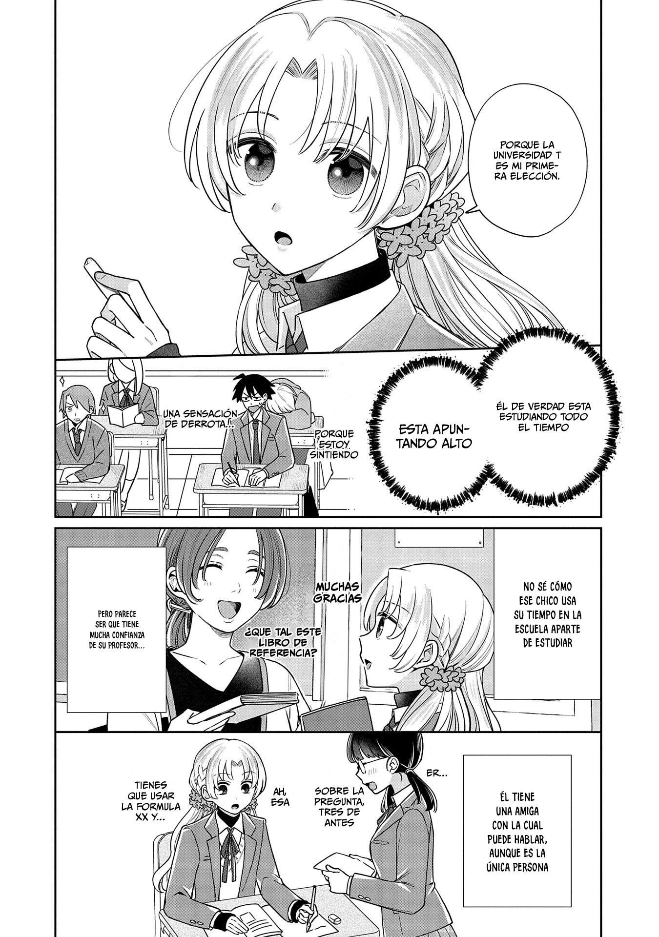 Inaho-kun se supone que es una novia falsa. Capitulo 3 página 5