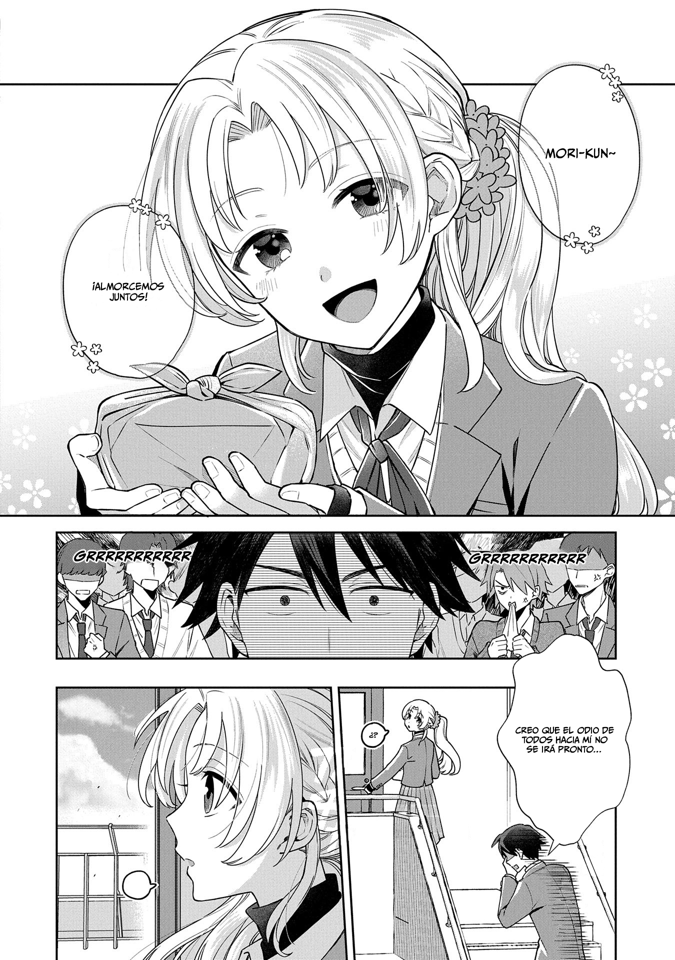 Inaho-kun se supone que es una novia falsa. Capitulo 3 página 7