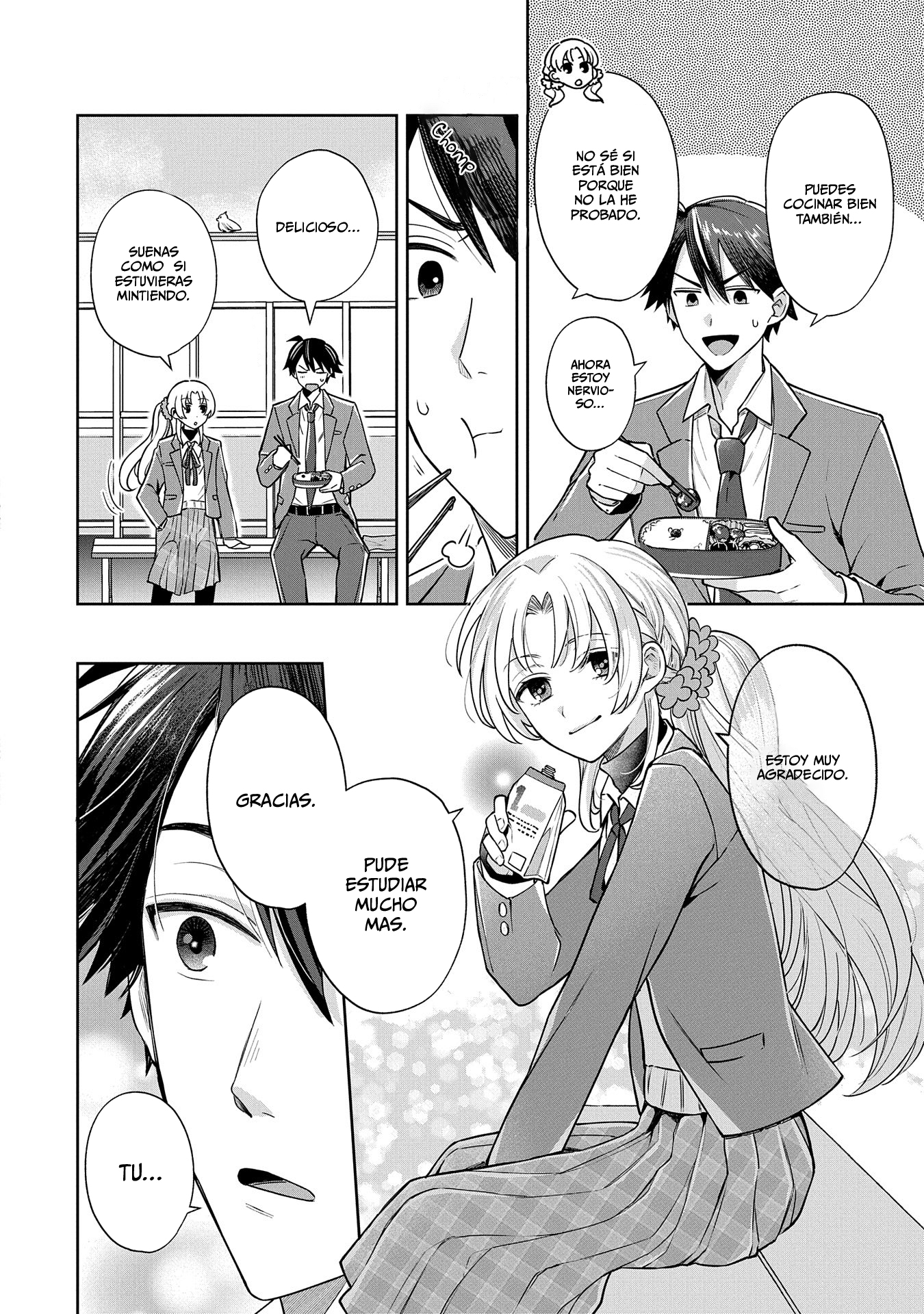 Inaho-kun se supone que es una novia falsa. Capitulo 3 página 9