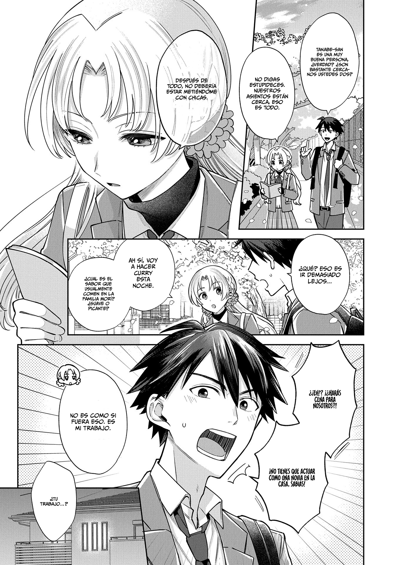 Inaho-kun se supone que es una novia falsa. Capitulo 4 página 4