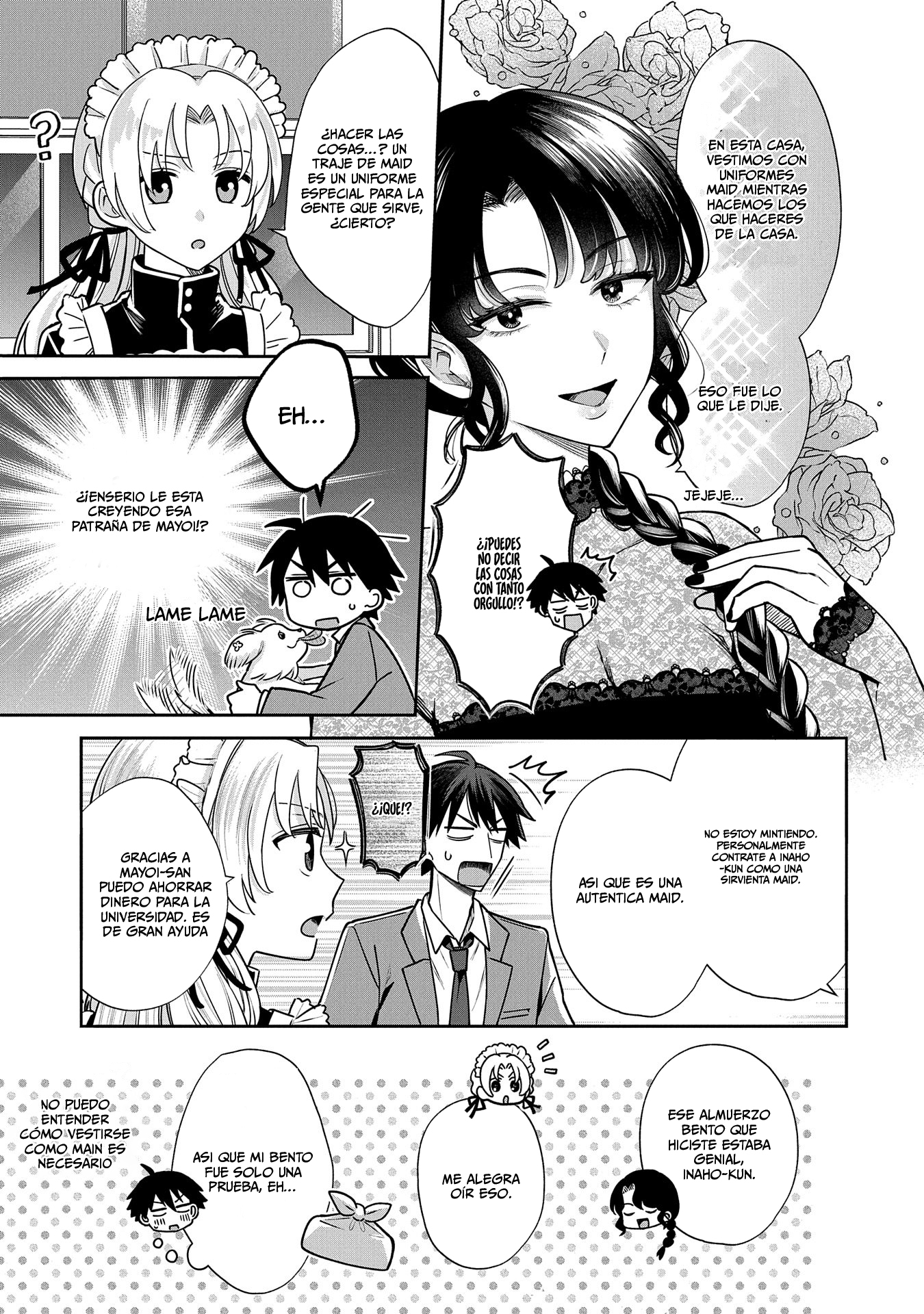 Inaho-kun se supone que es una novia falsa. Capitulo 4 página 6