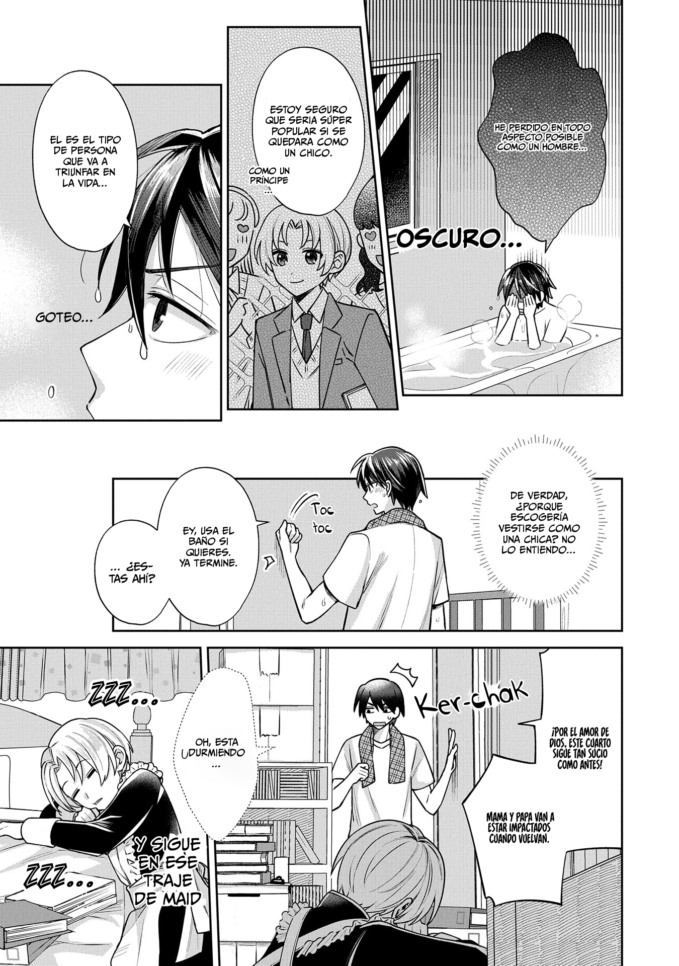 Inaho-kun se supone que es una novia falsa. Capitulo 4 página 8