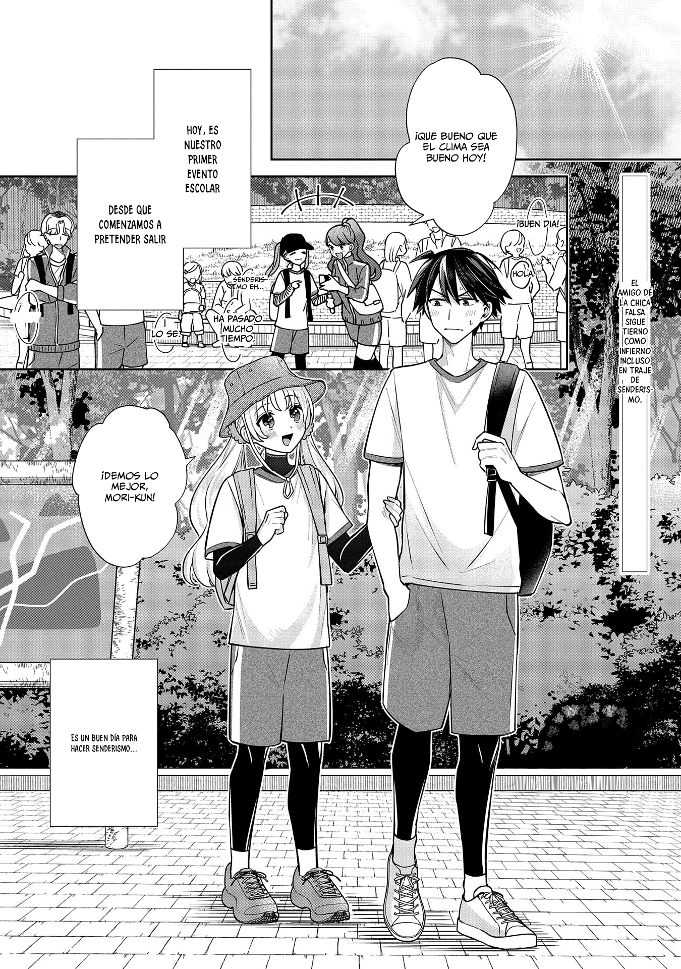 Inaho-kun se supone que es una novia falsa. Capitulo 5 página 2