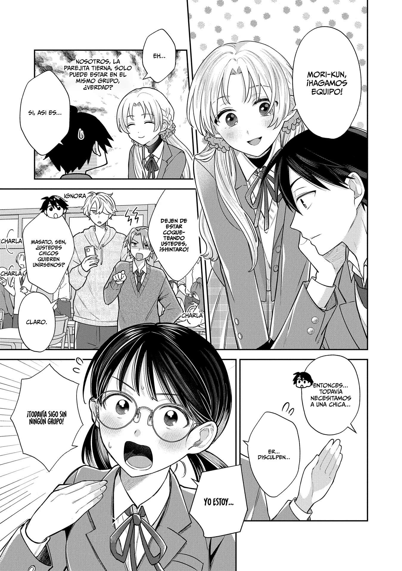 Inaho-kun se supone que es una novia falsa. Capitulo 5 página 4