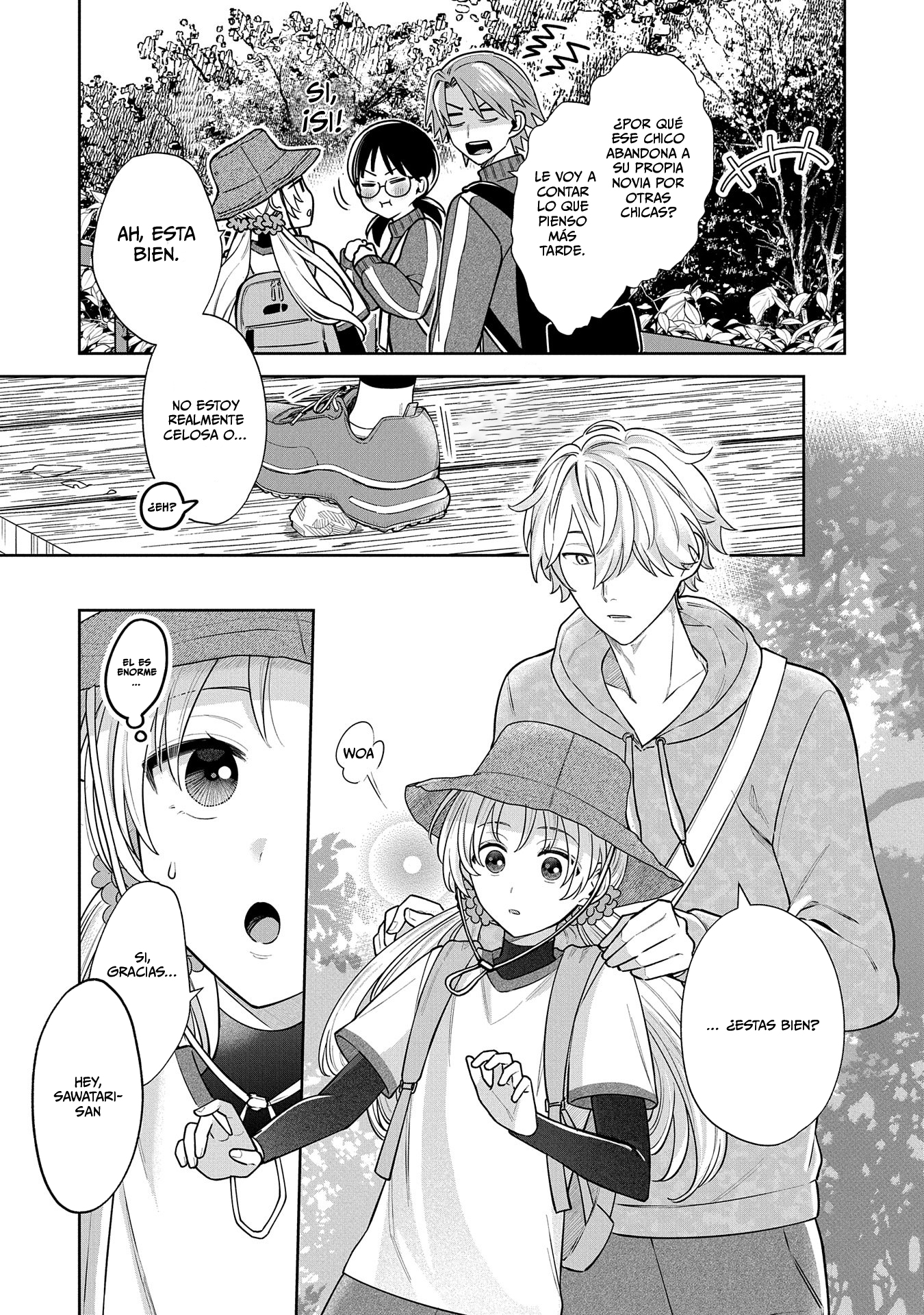 Inaho-kun se supone que es una novia falsa. Capitulo 5 página 8