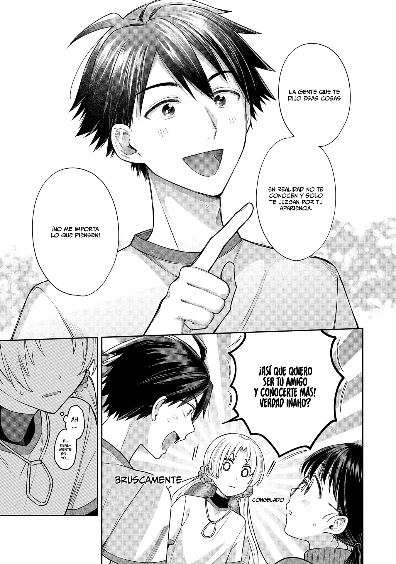 Inaho-kun se supone que es una novia falsa. Capitulo 6 página 14