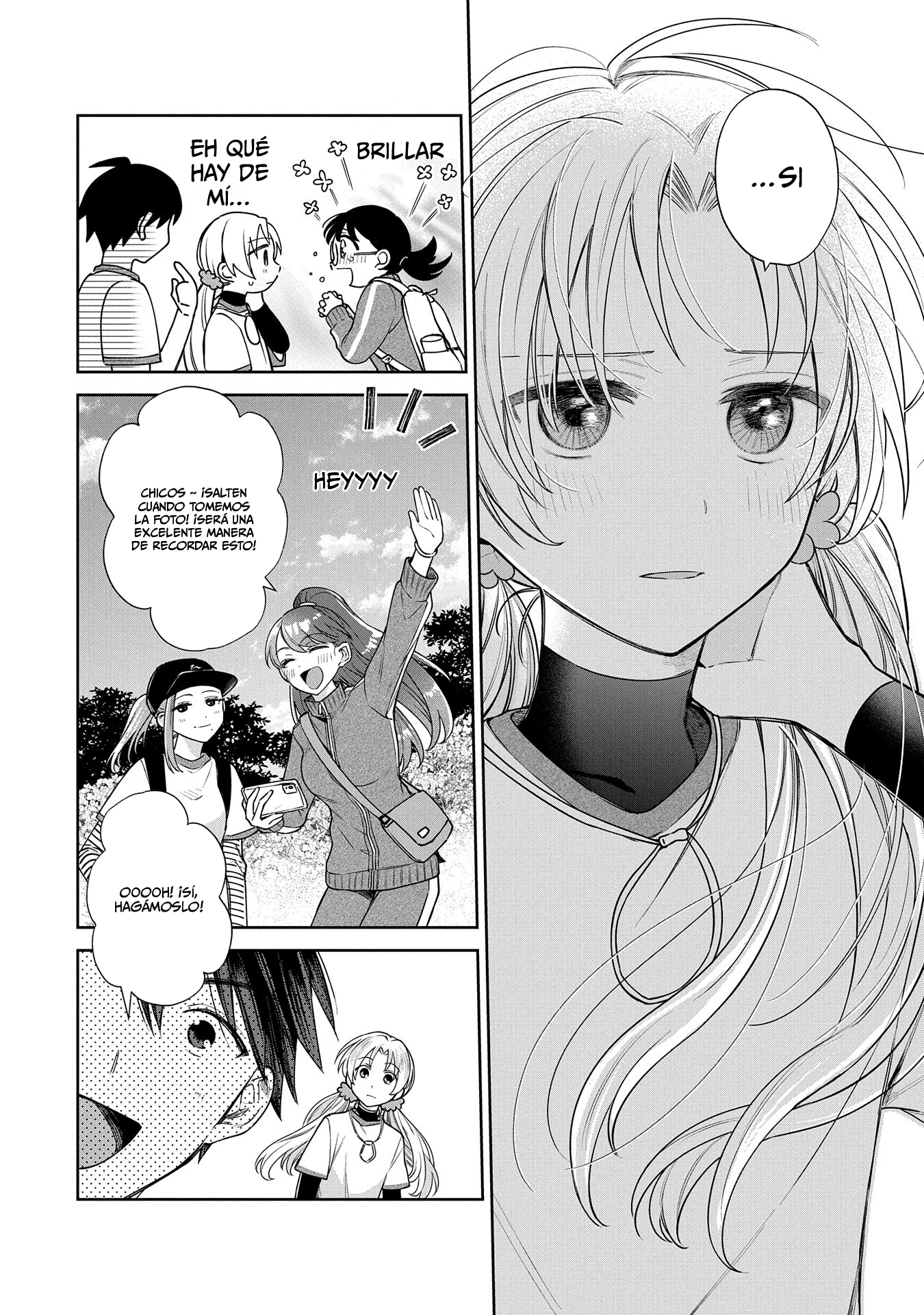 Inaho-kun se supone que es una novia falsa. Capitulo 6 página 15