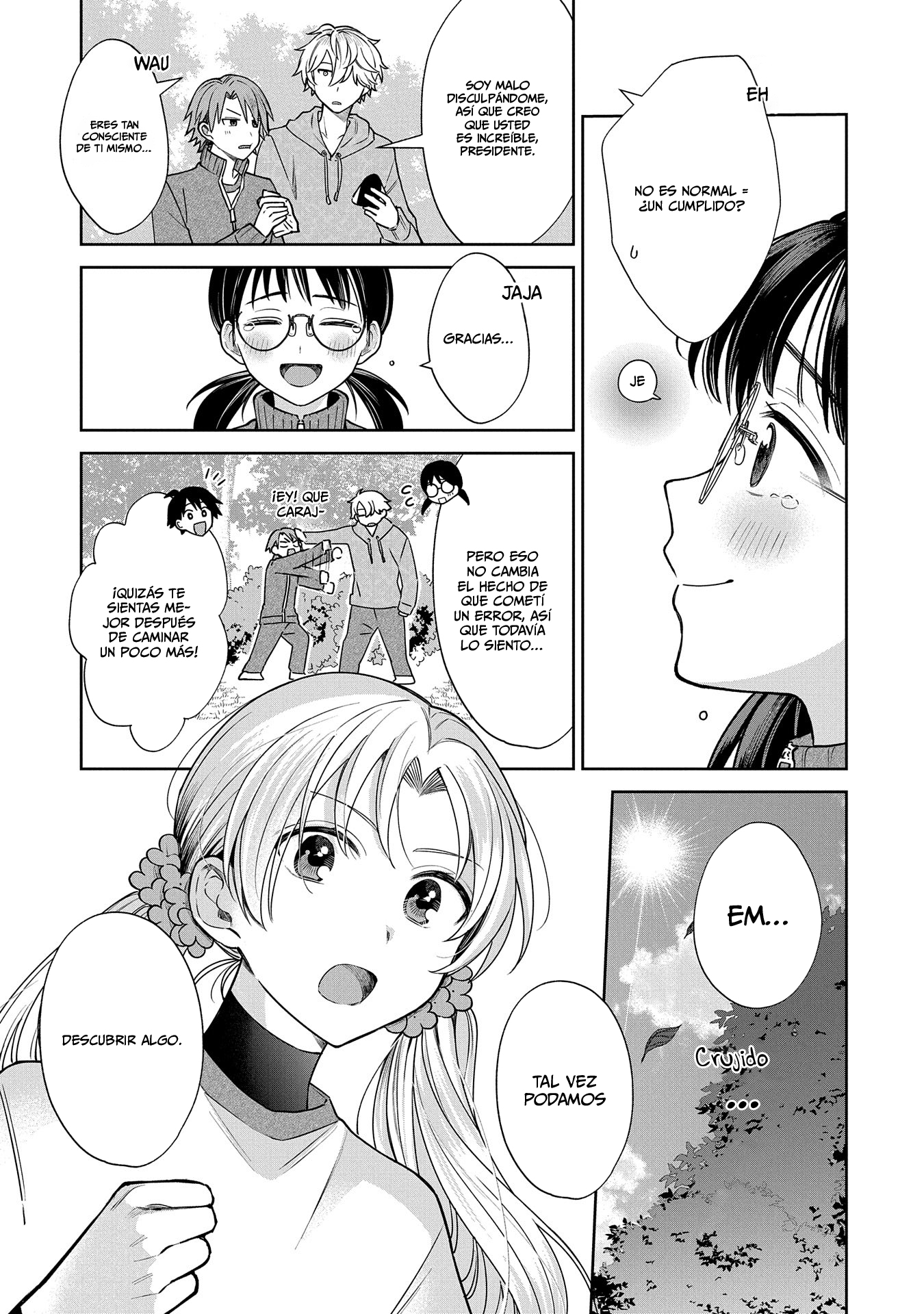 Inaho-kun se supone que es una novia falsa. Capitulo 6 página 6