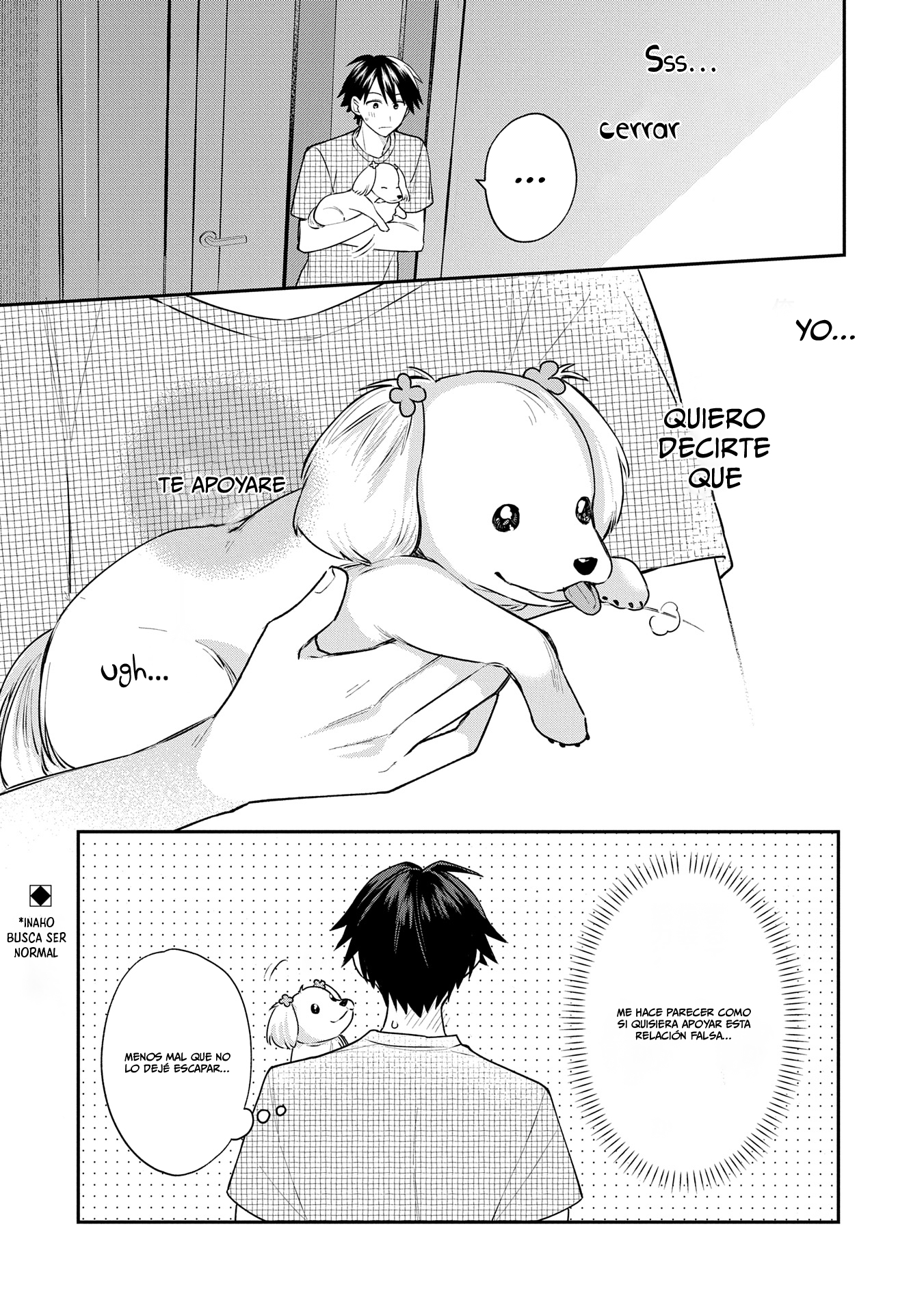 Inaho-kun se supone que es una novia falsa. Capitulo 7 página 15