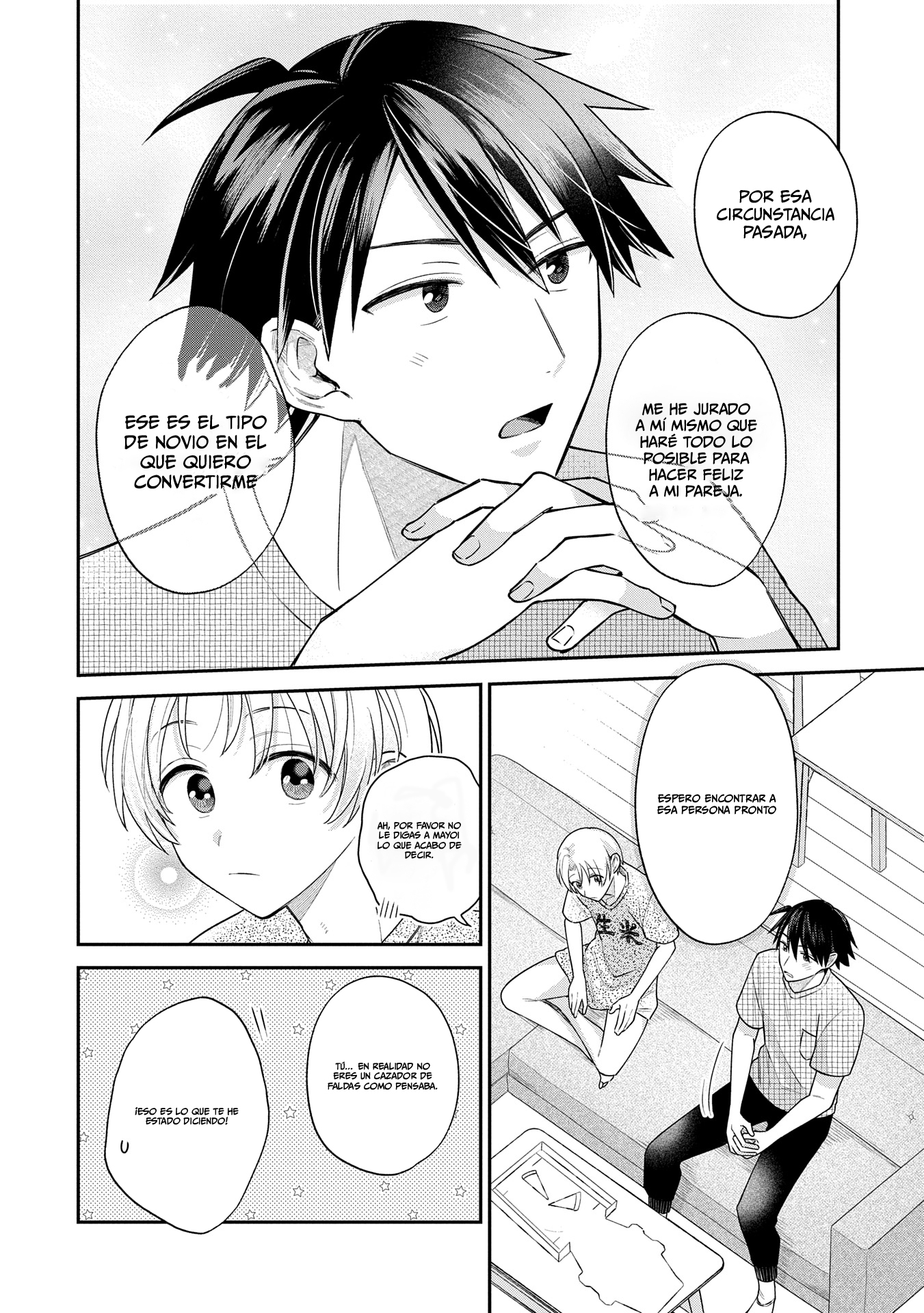 Inaho-kun se supone que es una novia falsa. Capitulo 7 página 9