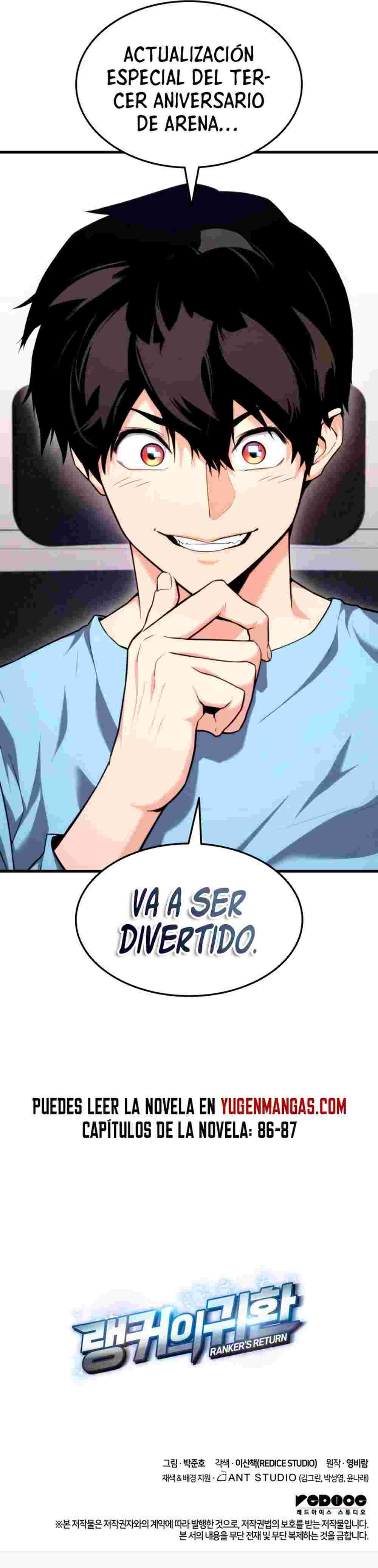 El Retorno Del Ranker (Remake) Capitulo 65 página 42