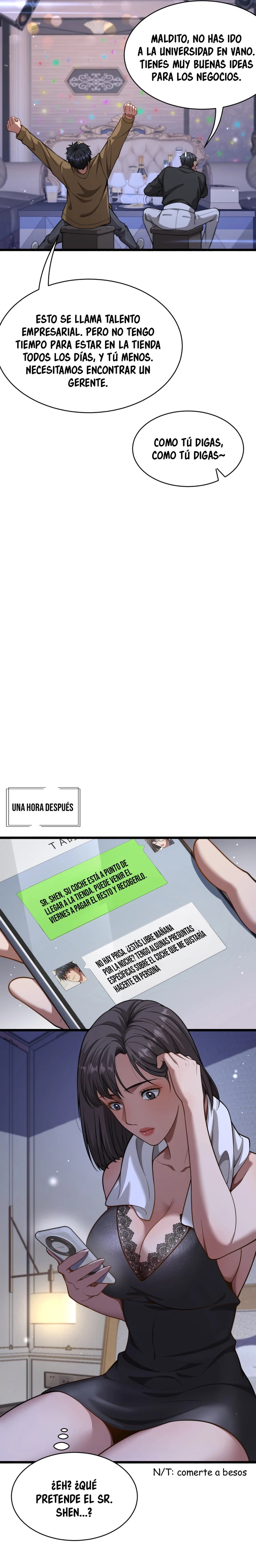 Después de Obtener Riqueza y Libertad, Ofrecen su Lealtad Capitulo 6 página 7