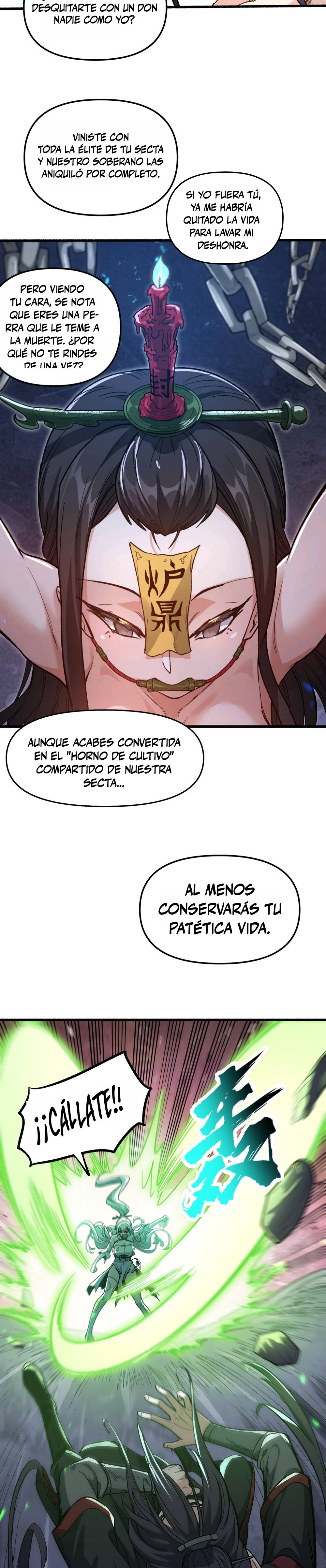 ¡Ya que las Hadas no tienen piedad, entonces se convertirán en mi horno de cultivo! Capitulo 3 página 4