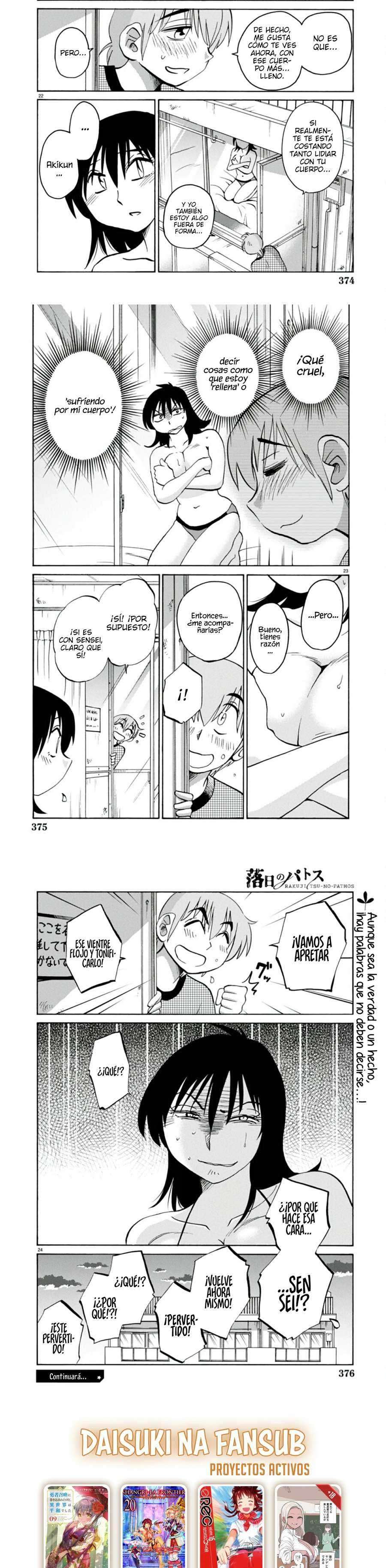 Rakujitsu no Pathos Capitulo 120 página 9