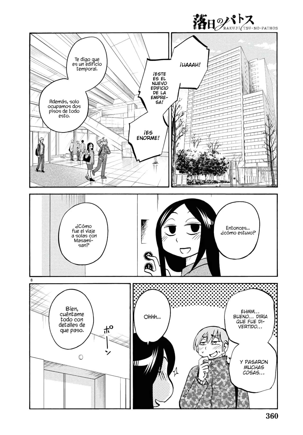 Rakujitsu no Pathos Capitulo 128 página 10
