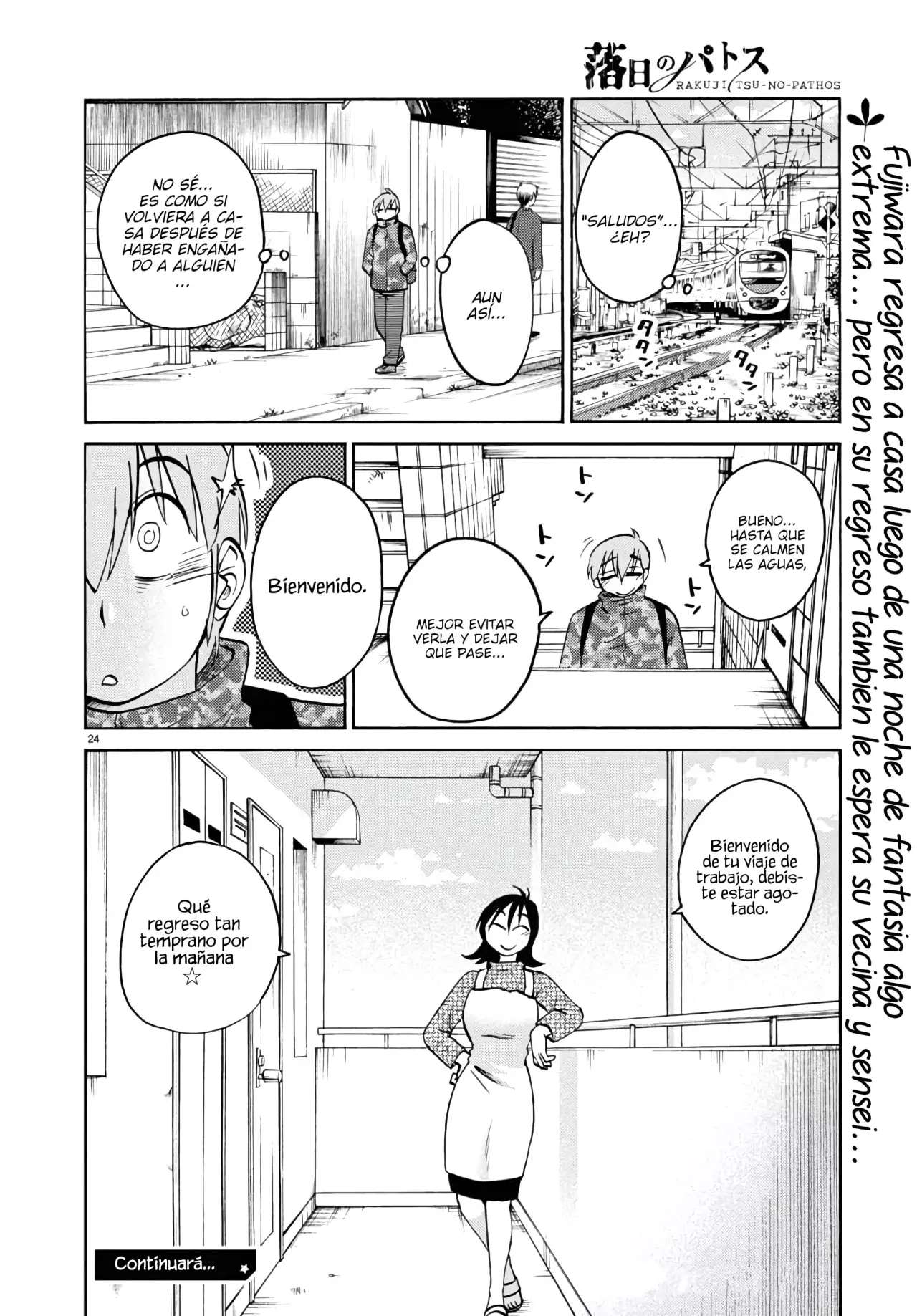 Rakujitsu no Pathos Capitulo 128 página 26