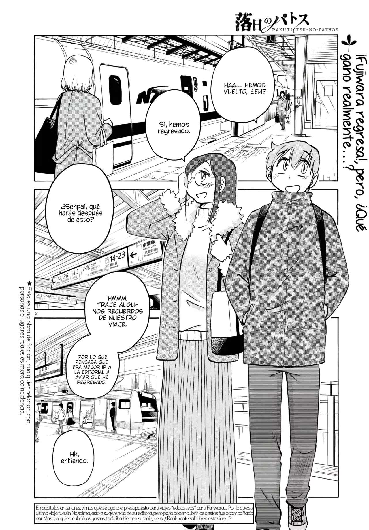 Rakujitsu no Pathos Capitulo 128 página 4