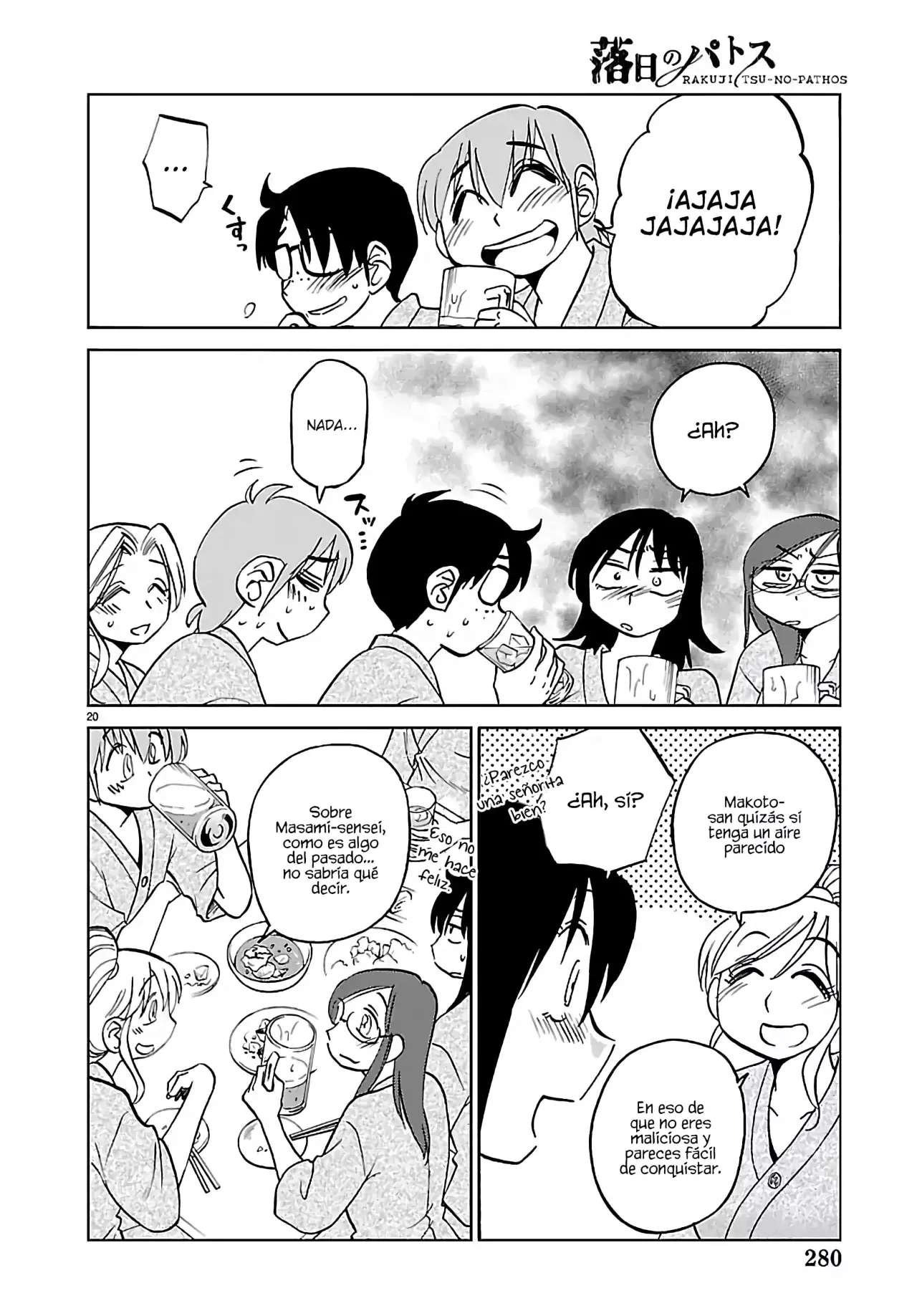 Rakujitsu no Pathos Capitulo 134 página 22