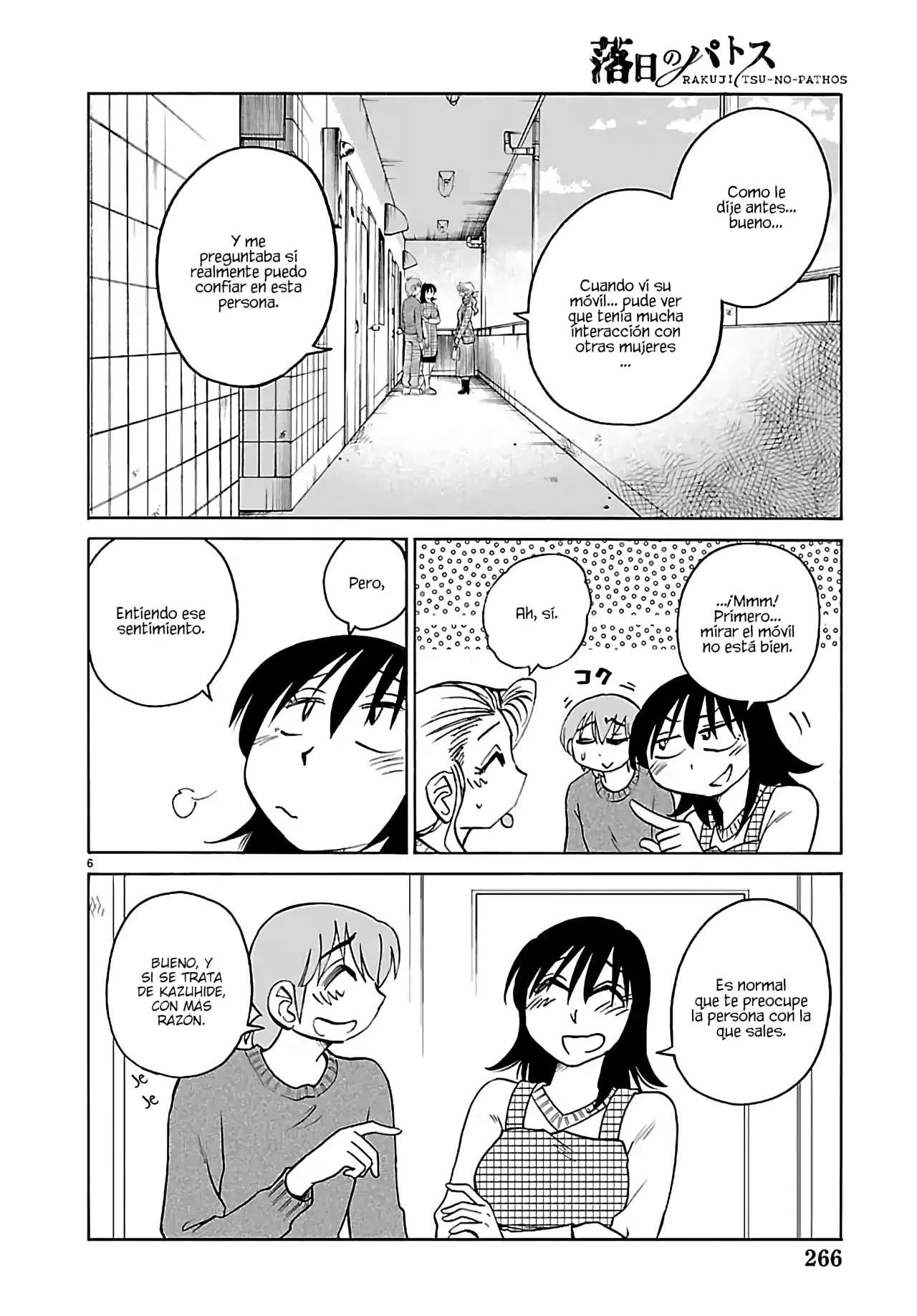 Rakujitsu no Pathos Capitulo 134 página 8