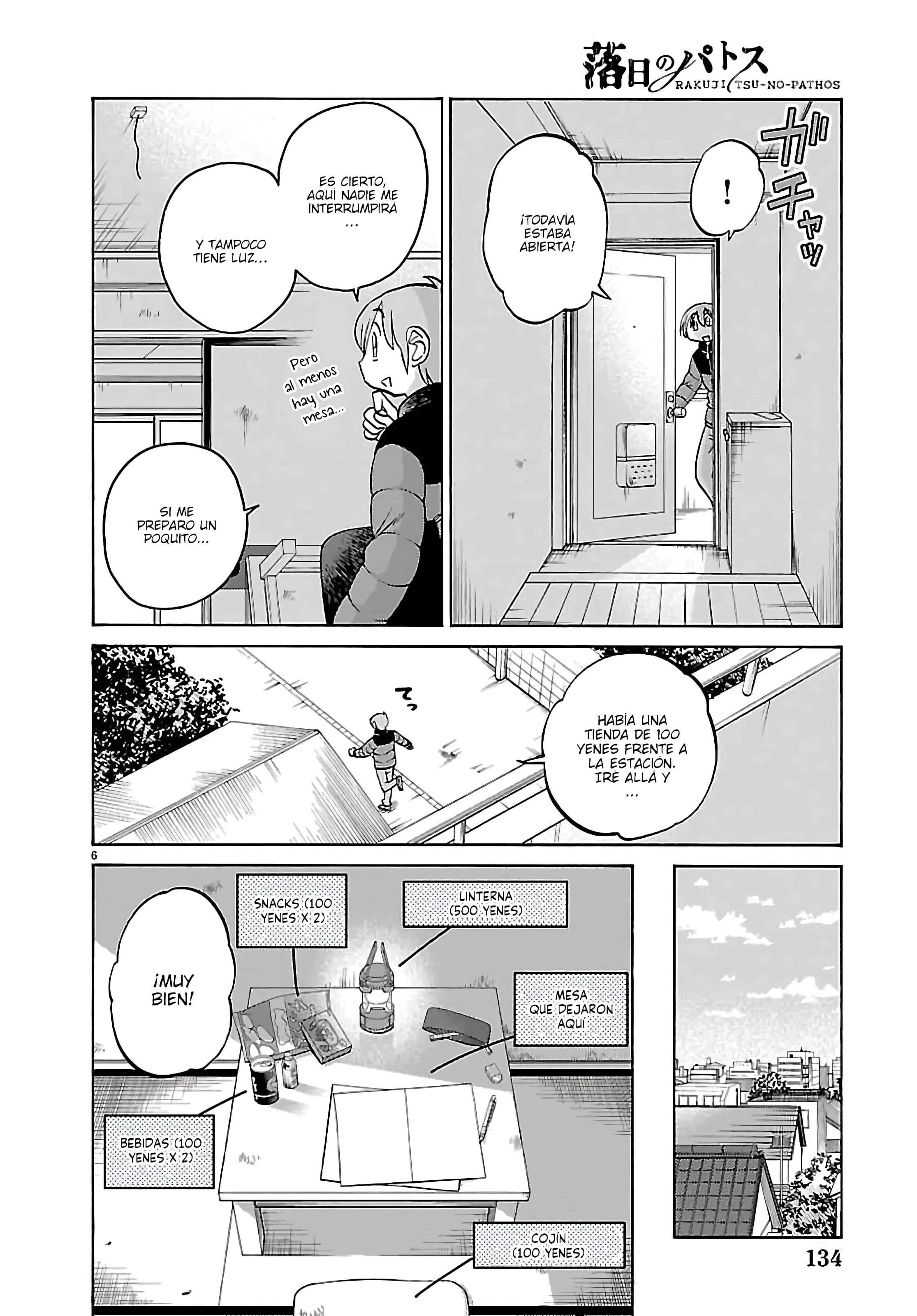 Rakujitsu no Pathos Capitulo 136 página 8