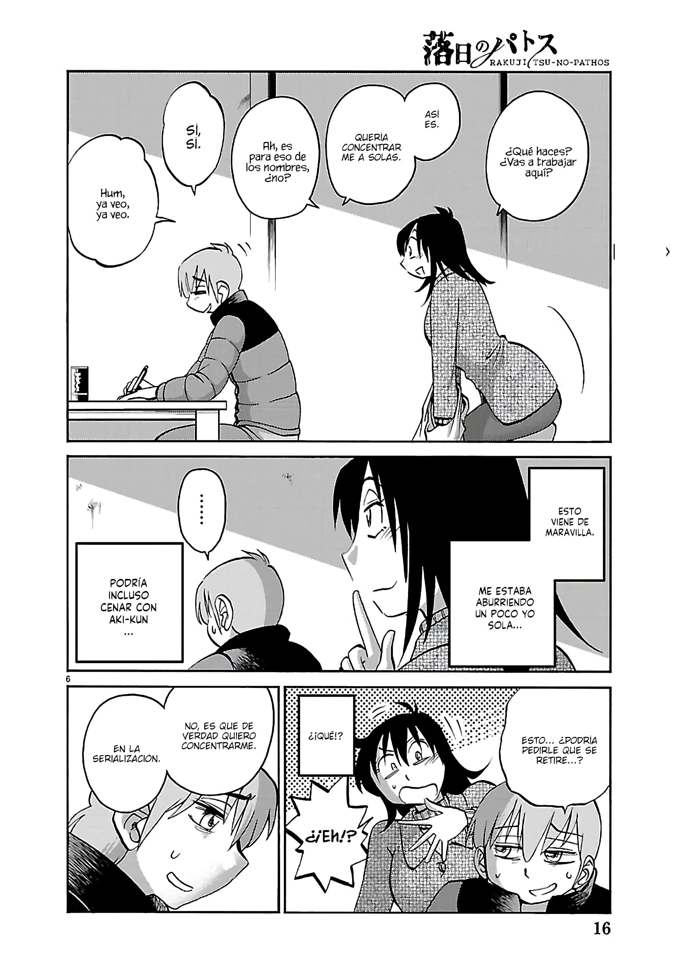 Rakujitsu no Pathos Capitulo 137 página 9