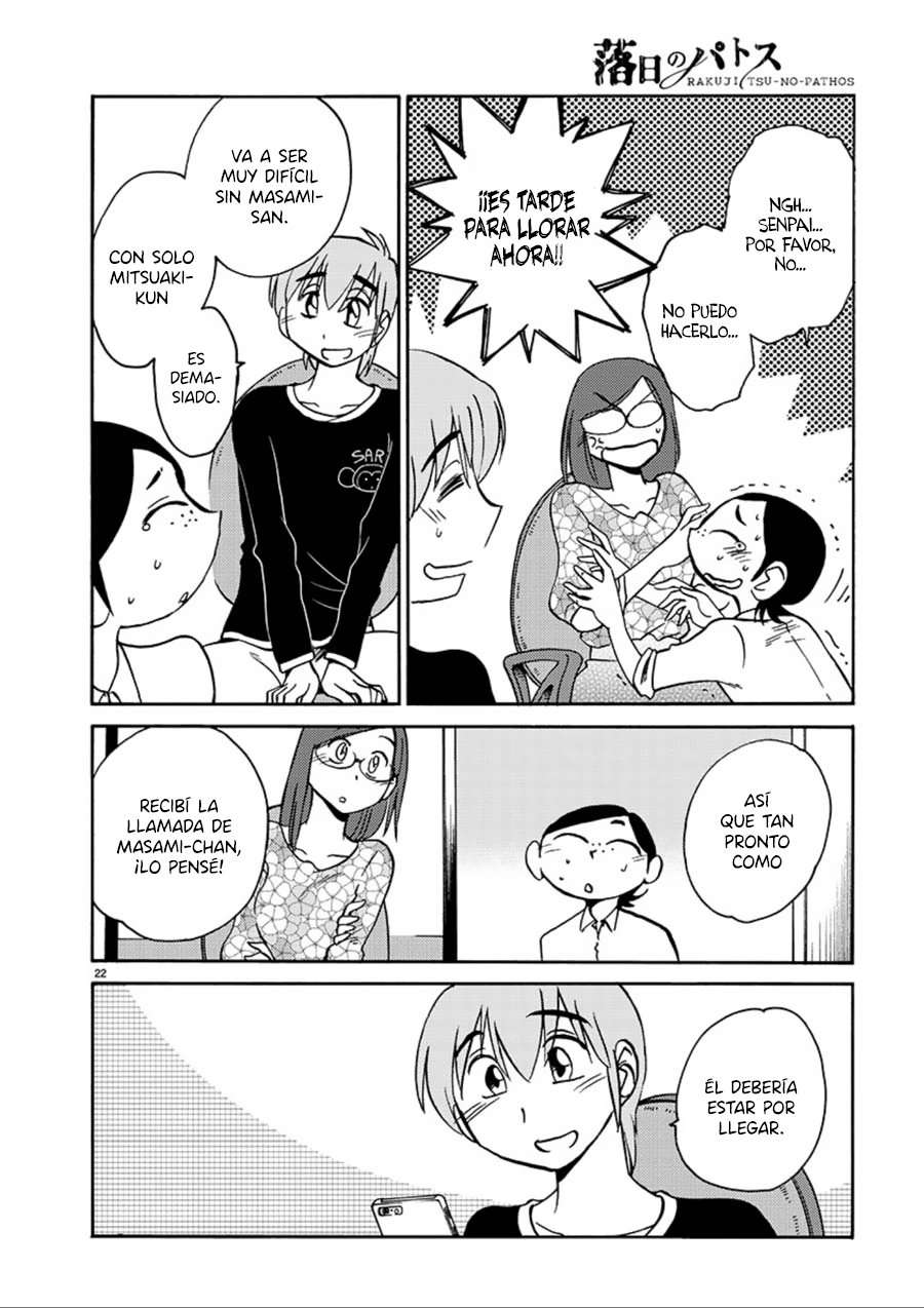 Rakujitsu no Pathos Capitulo 57 página 22