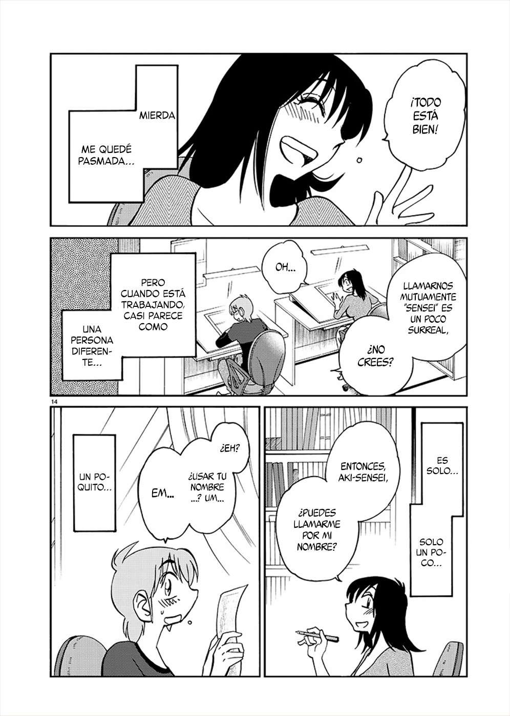 Rakujitsu no Pathos Capitulo 70 página 14