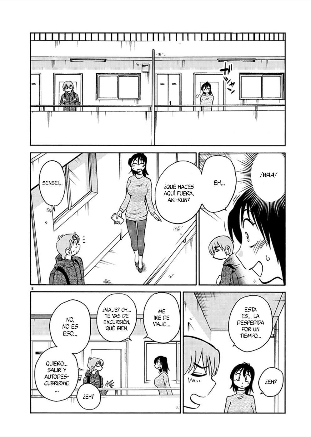 Rakujitsu no Pathos Capitulo 78 página 8