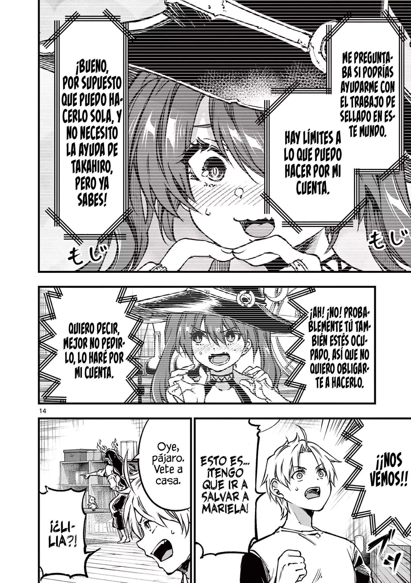 Lilia Embarazada El Fin del Mundo Capitulo 21 página 14