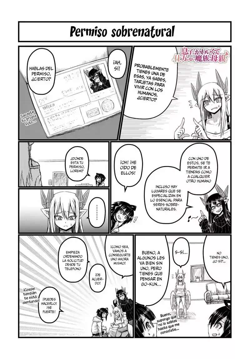 Musuko ga Kawaikute Shikataganai Mazoku no Hahaoya Capitulo 33 página 2