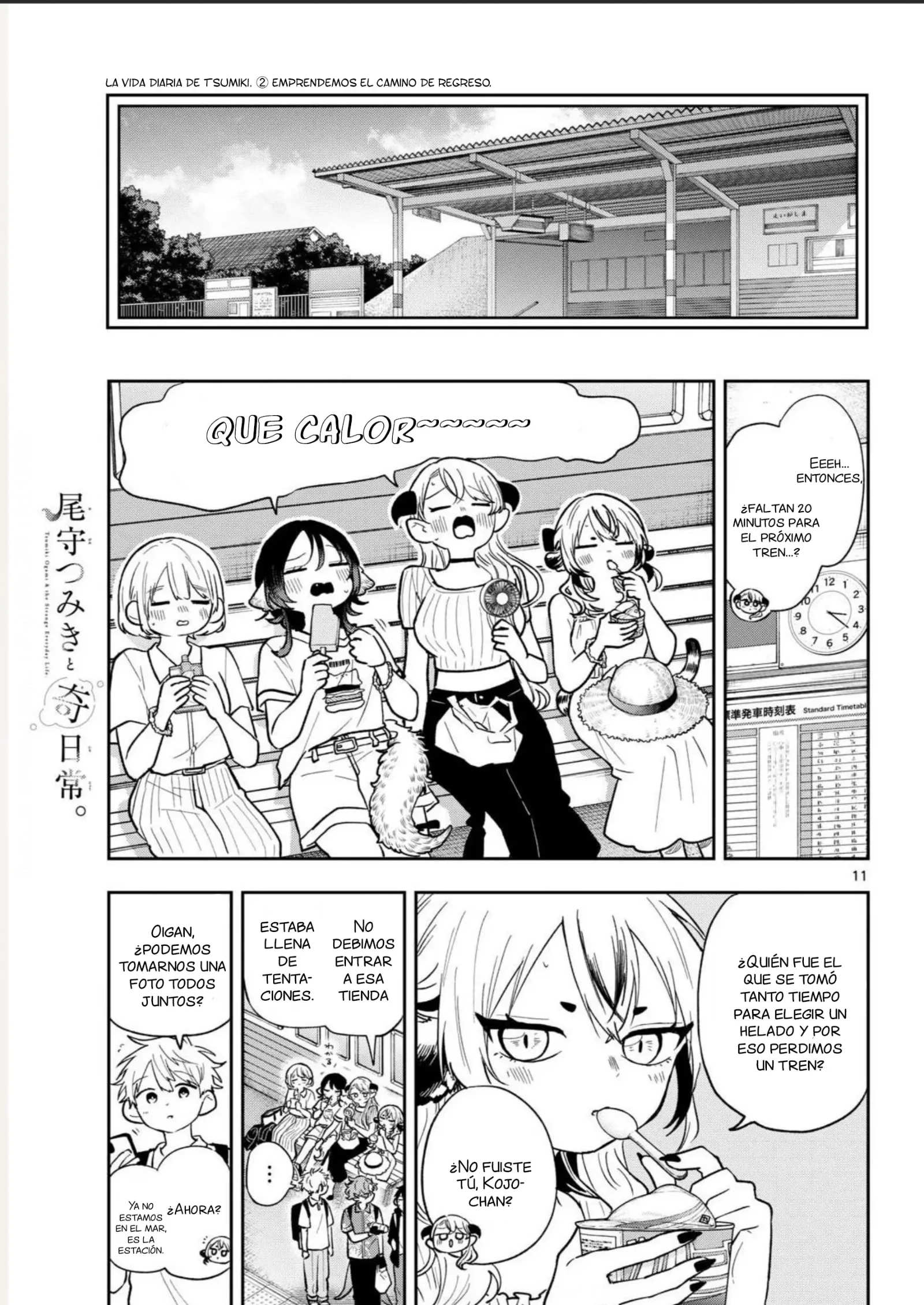 Ogami Tsumiki to Kinichijou Capitulo 110 página 11