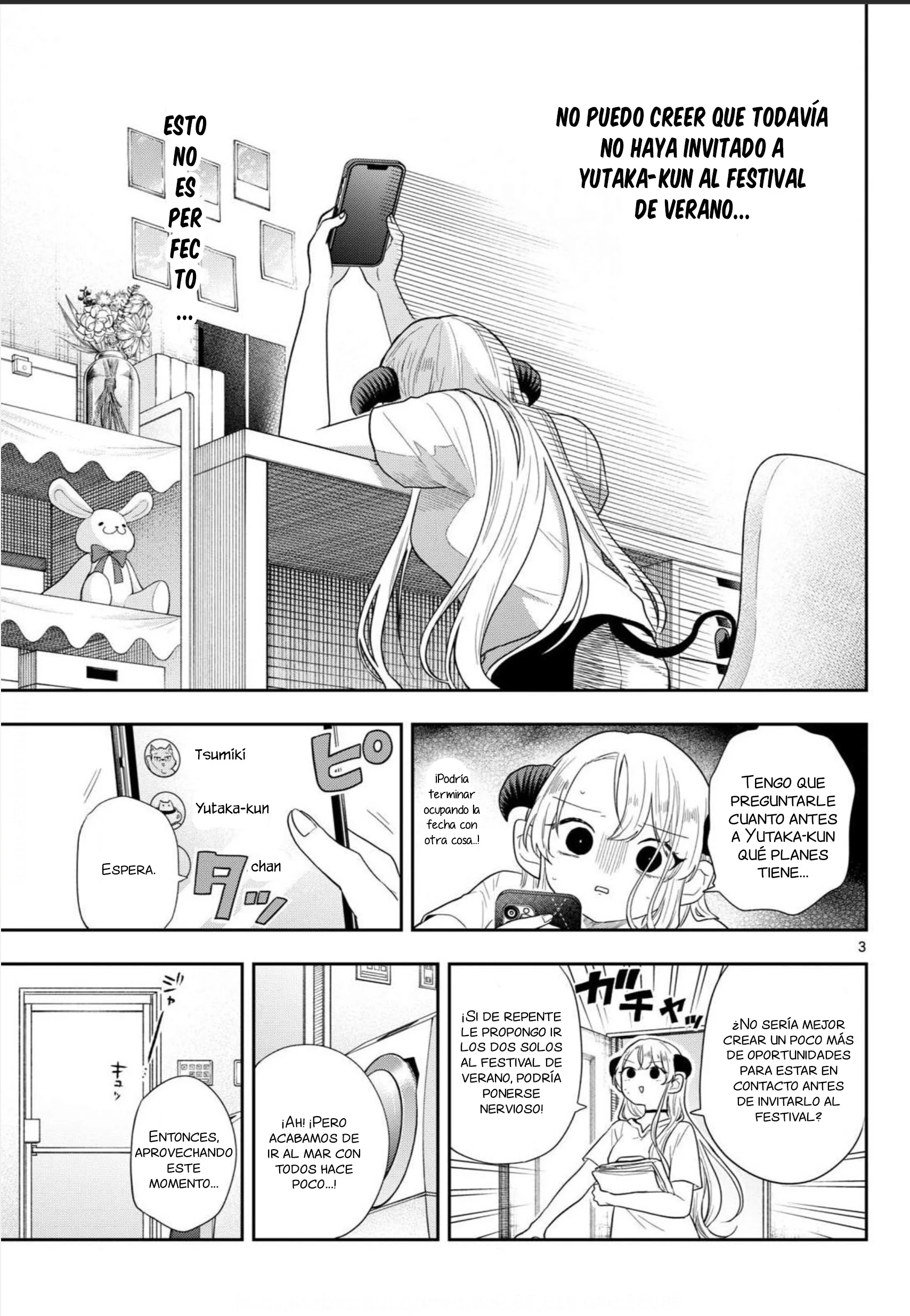 Ogami Tsumiki to Kinichijou Capitulo 112 página 3