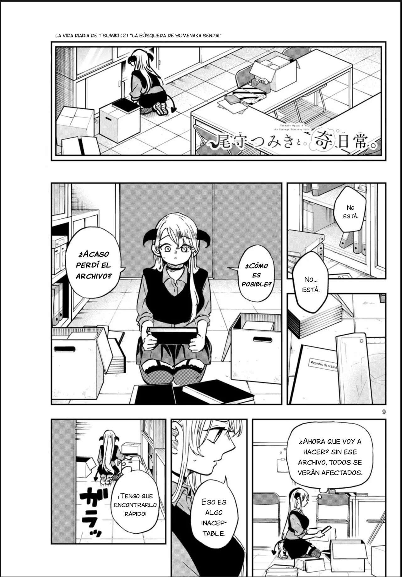 Ogami Tsumiki to Kinichijou Capitulo 36 página 9